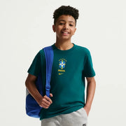 Nike 2026-27 Brazil Youth Crest Tee