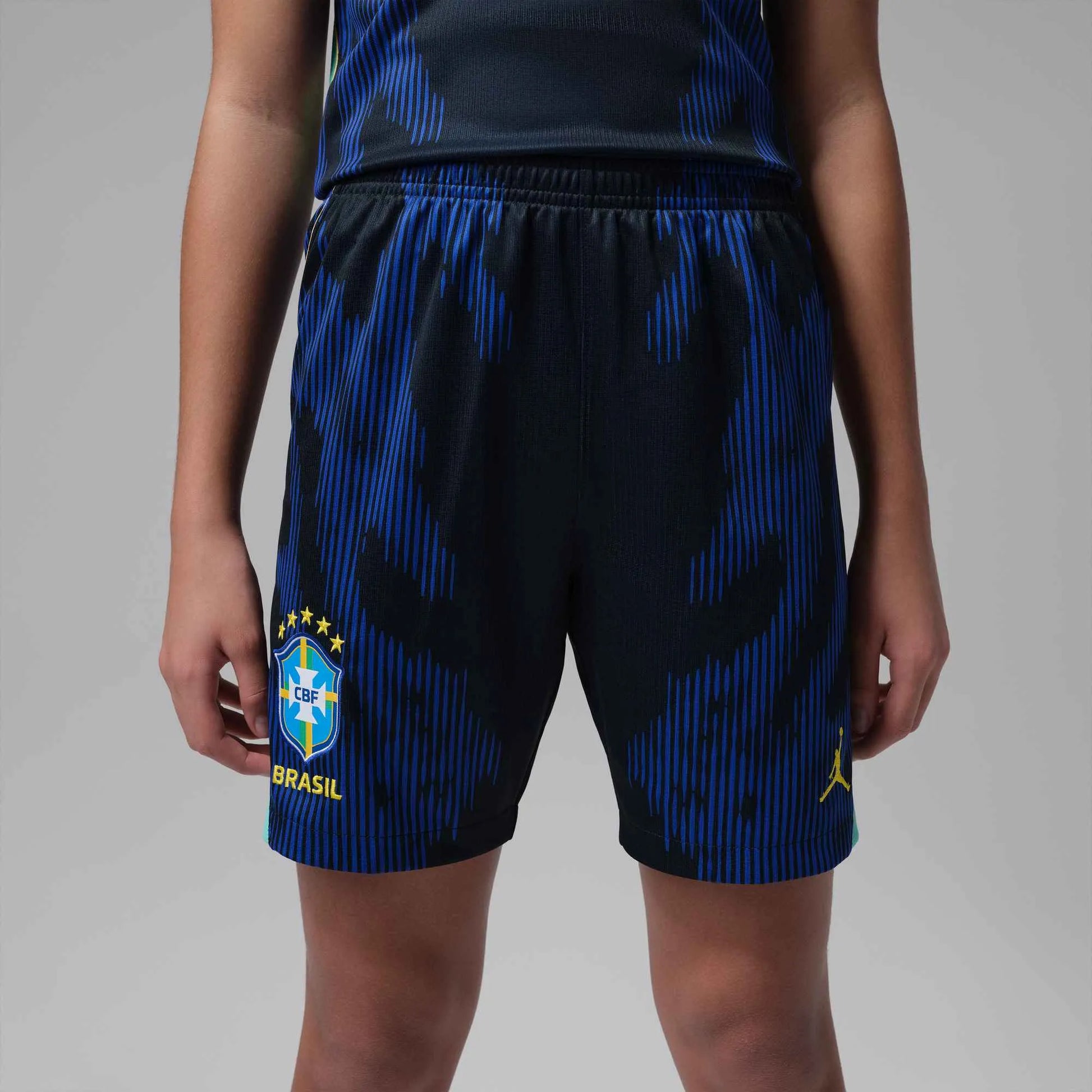 Nike 2026-27 Brazil Youth Stadium Away Shorts (Front)