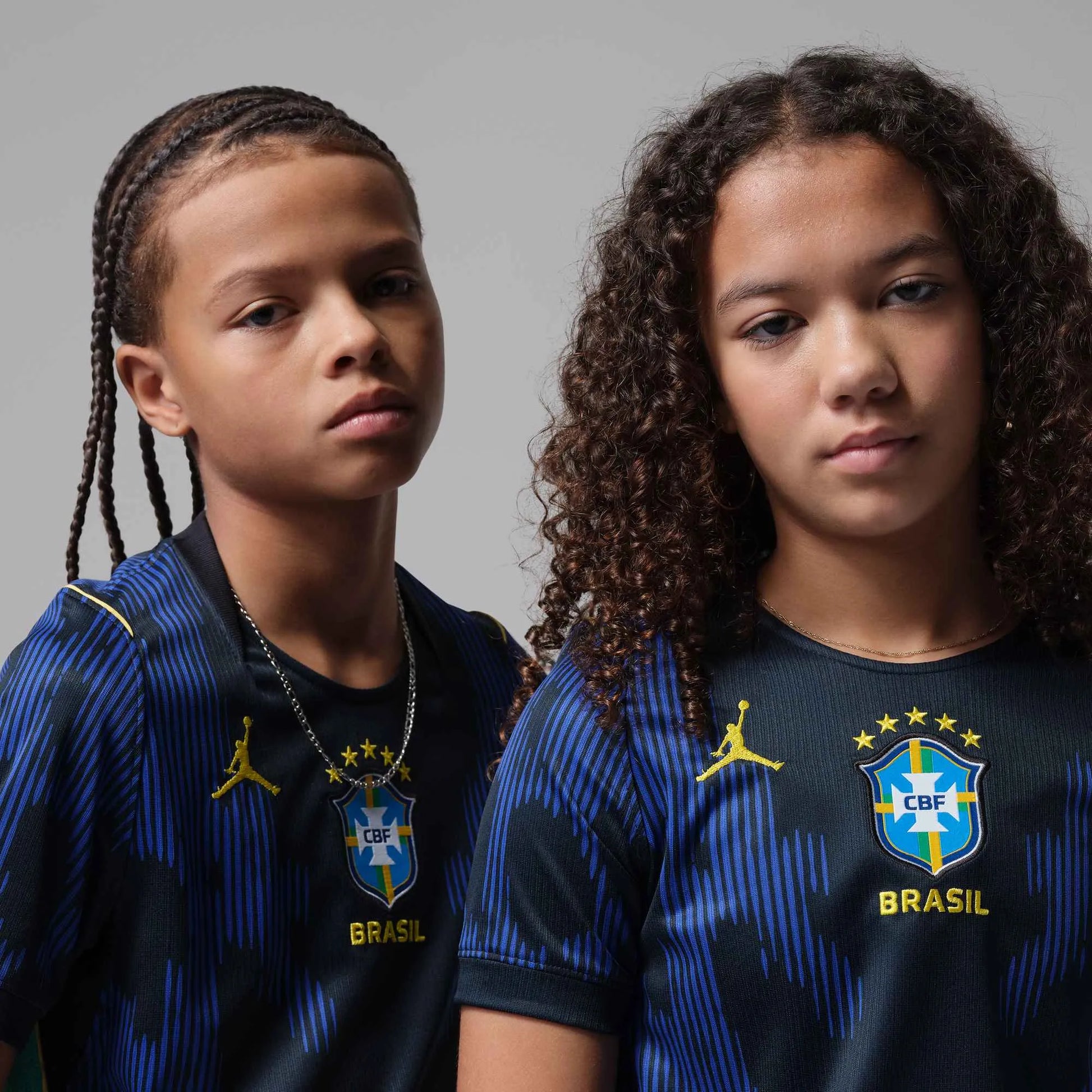 Nike 2026-27 Brazil Youth Stadium Away Soccer Jersey (Detail 1)