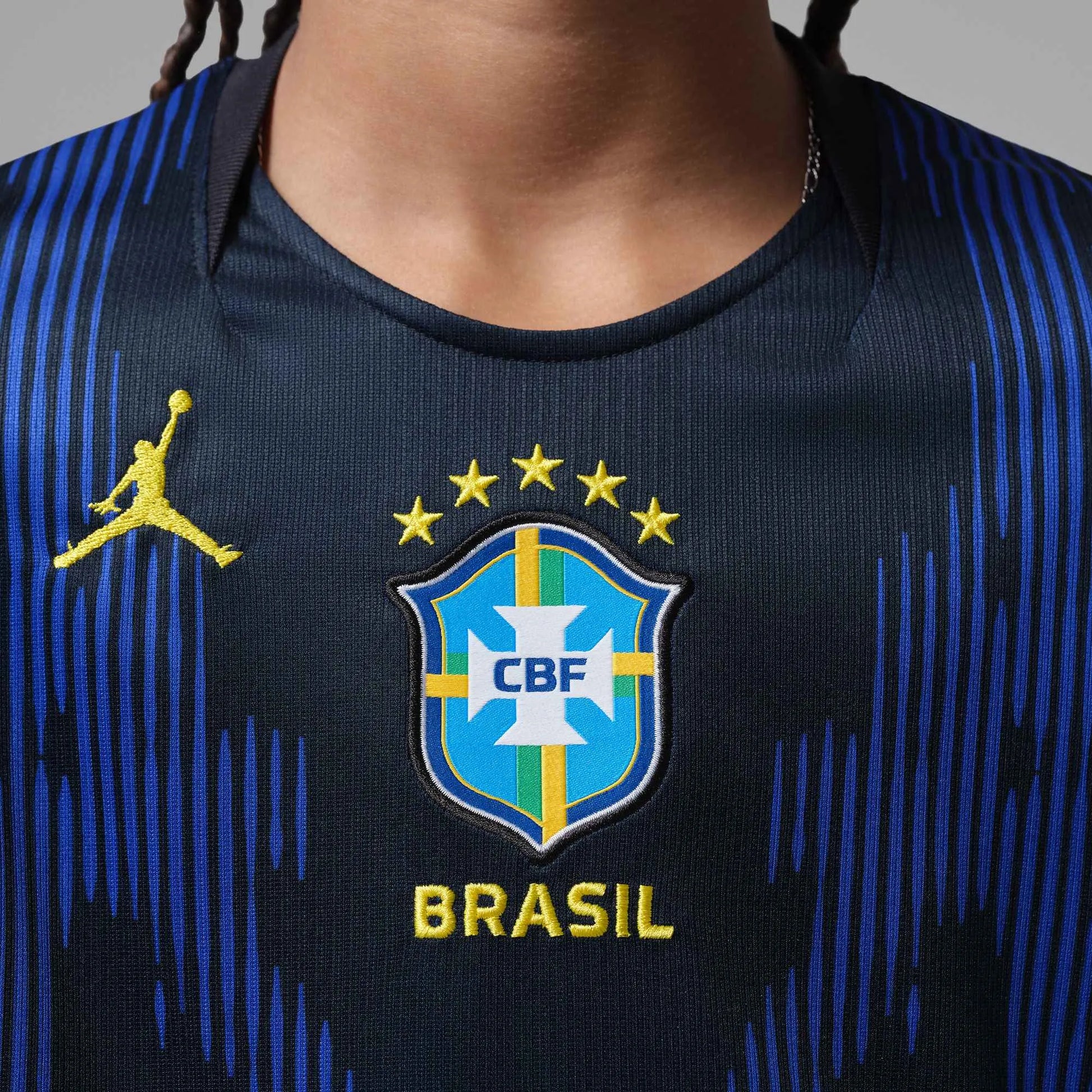 Nike 2026-27 Brazil Youth Stadium Away Soccer Jersey (Detail 2)
