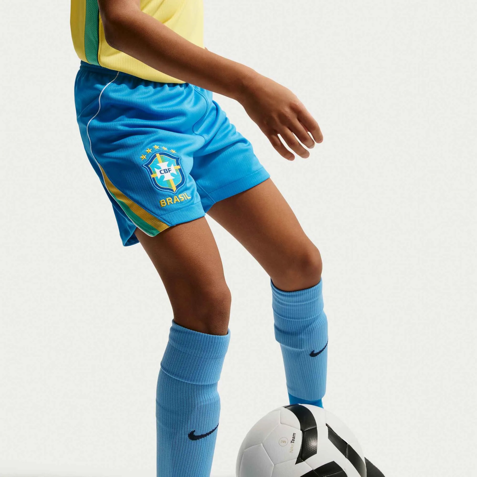 Nike 2026 Brazil Youth Stadium Home Shorts – ProSoccer