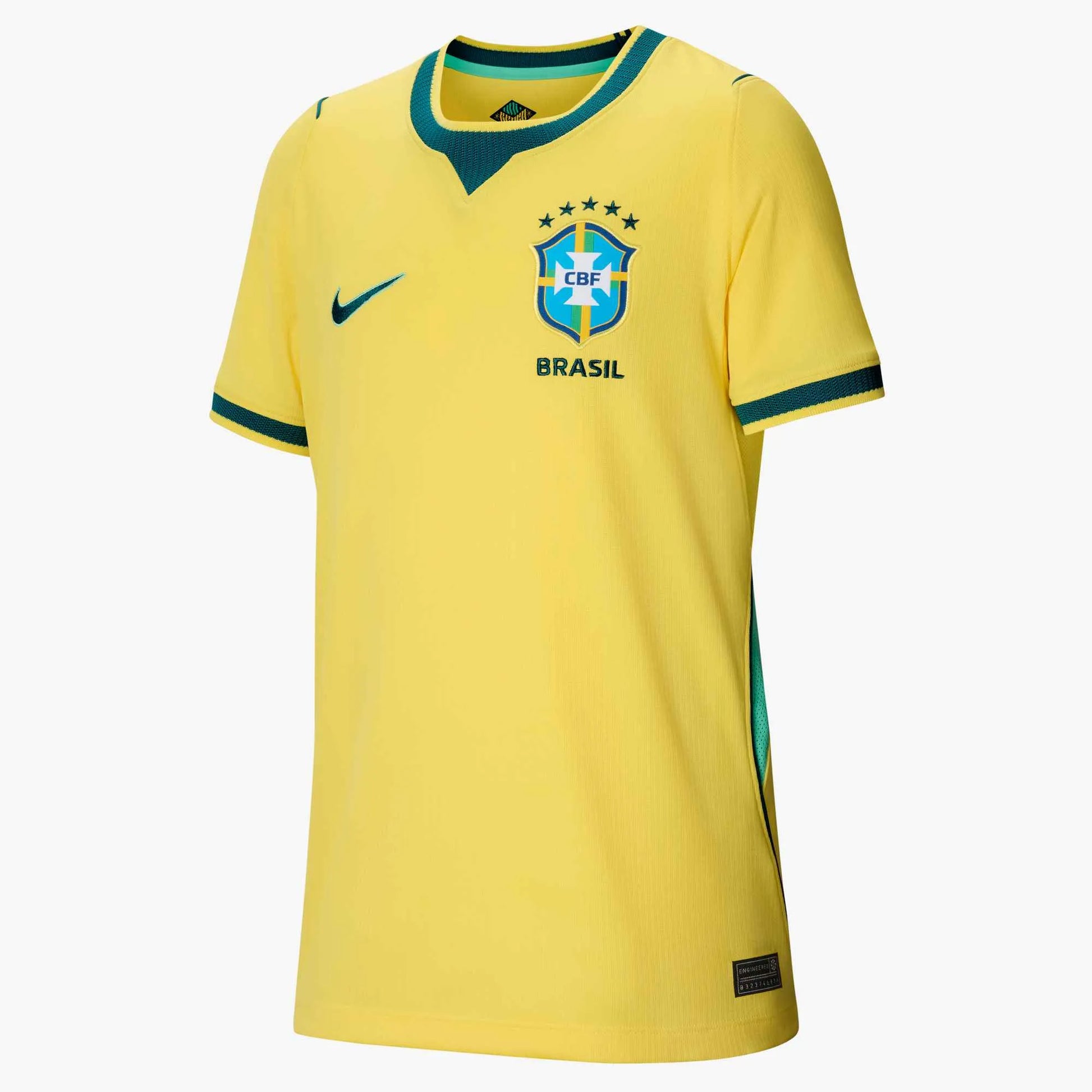 Nike 2026-27 Brazil Youth Stadium Home Soccer Jersey