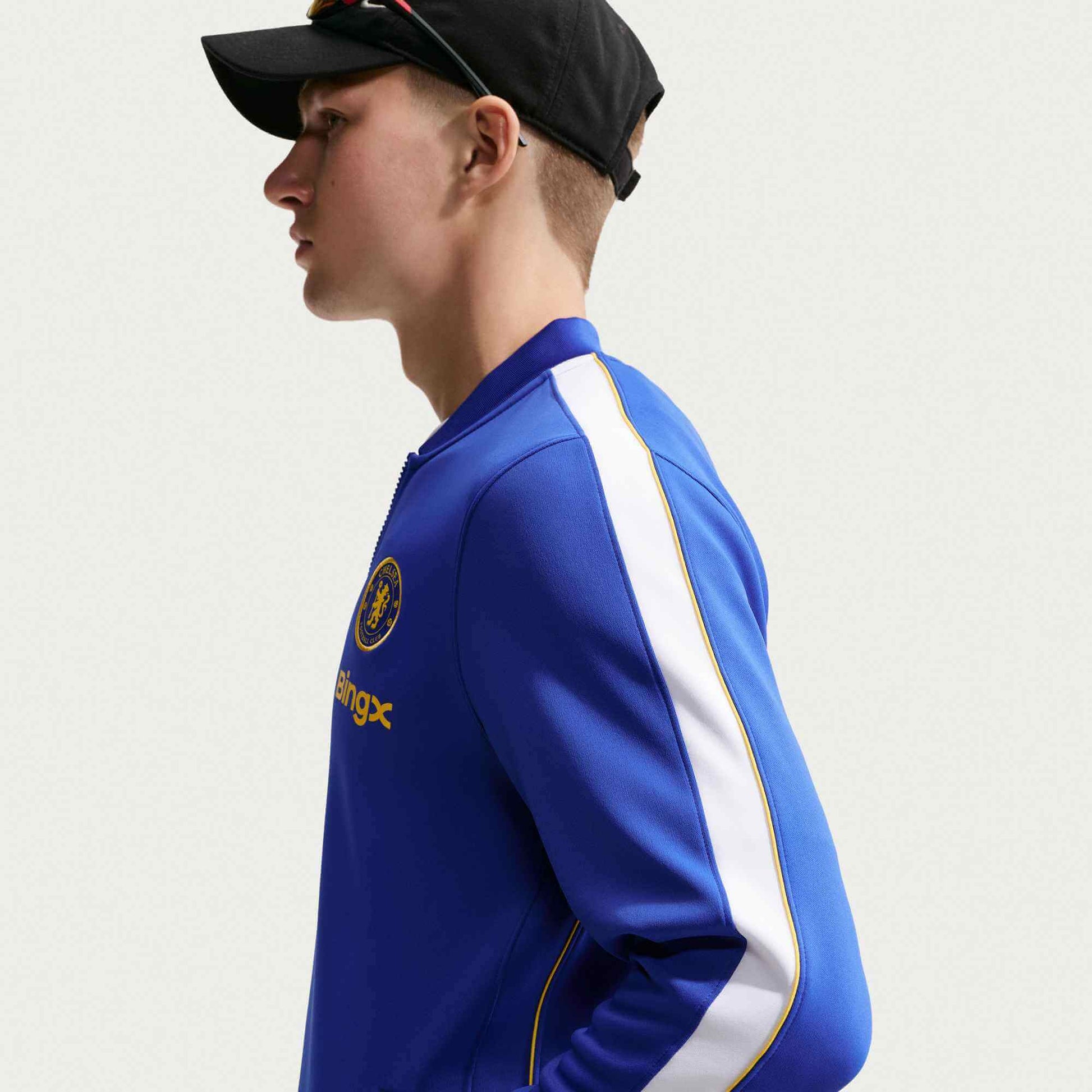 Nike 2026-27 Chelsea Men's DF Knit Track Jacket (Detail 2)