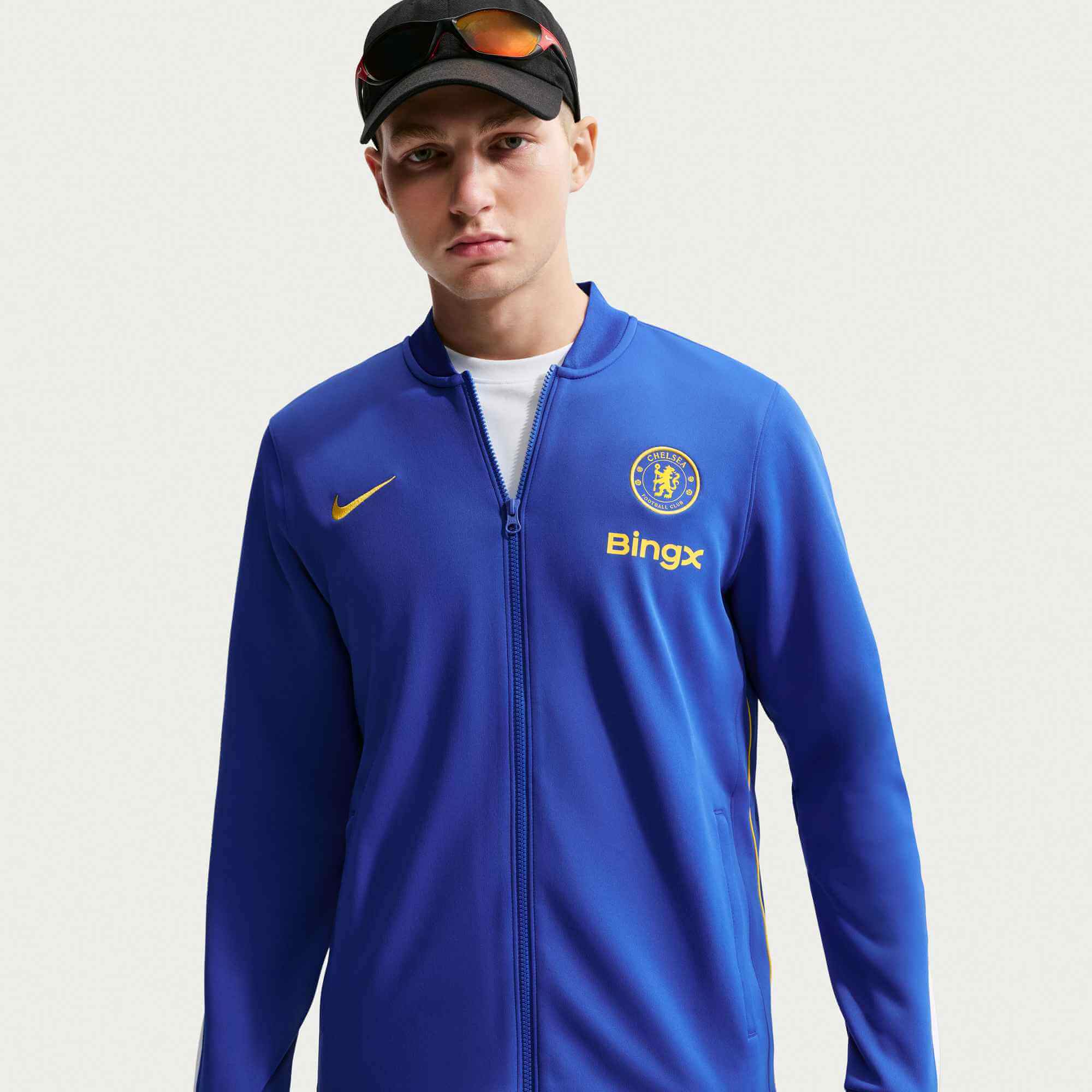 Nike 2026-27 Chelsea Men's DF Knit Track Jacket (Front)