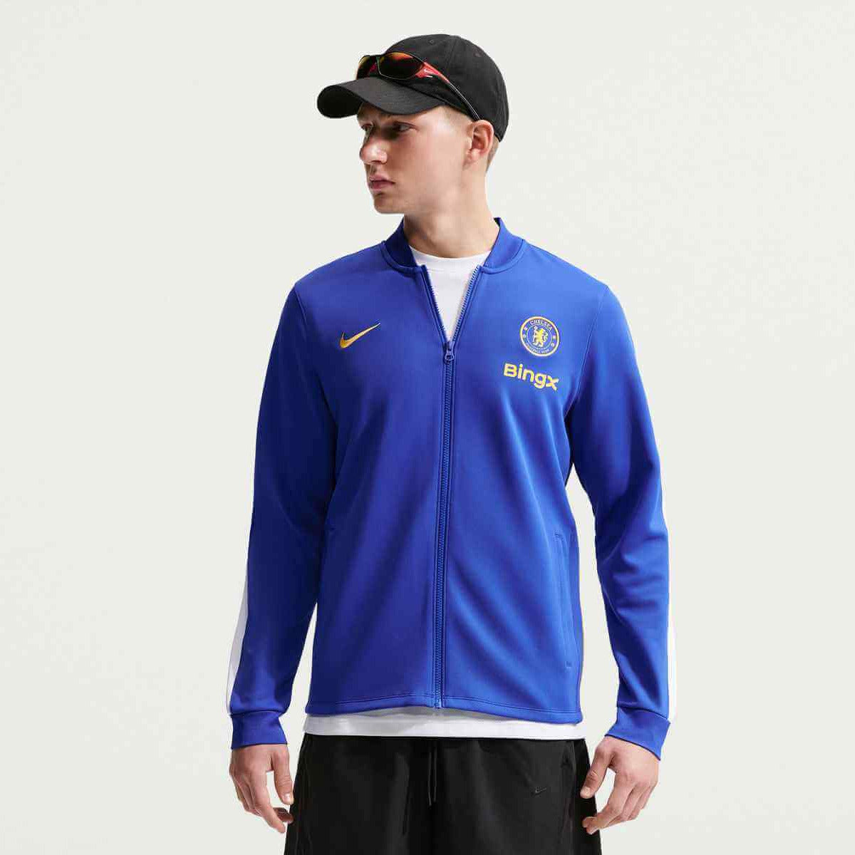 Nike 2026-27 Chelsea Men's DF Knit Track Jacket (Model - Front)