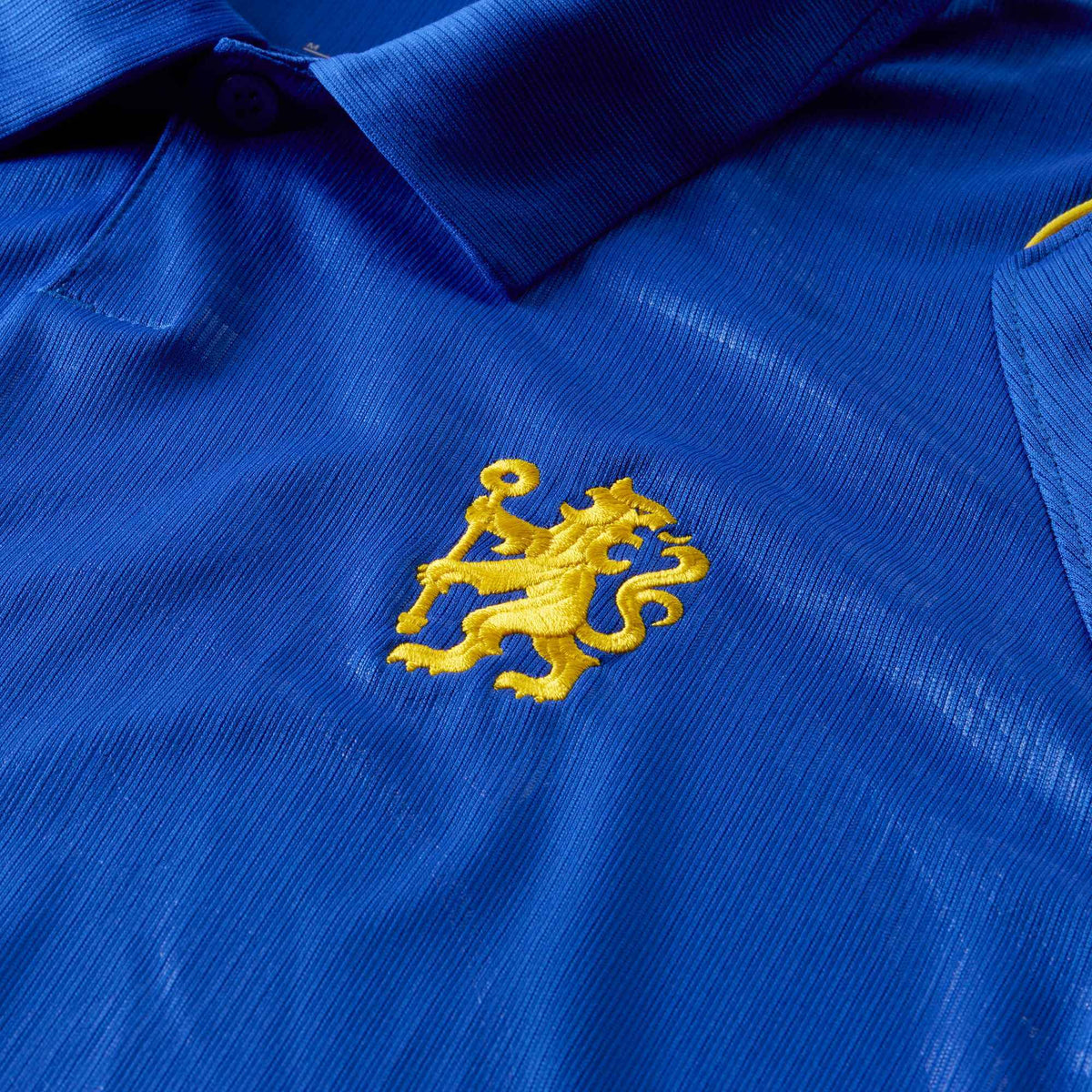 Nike 2026-27 Chelsea Men's Stadium Home Long-Sleeve Soccer Jersey (Detail 4)