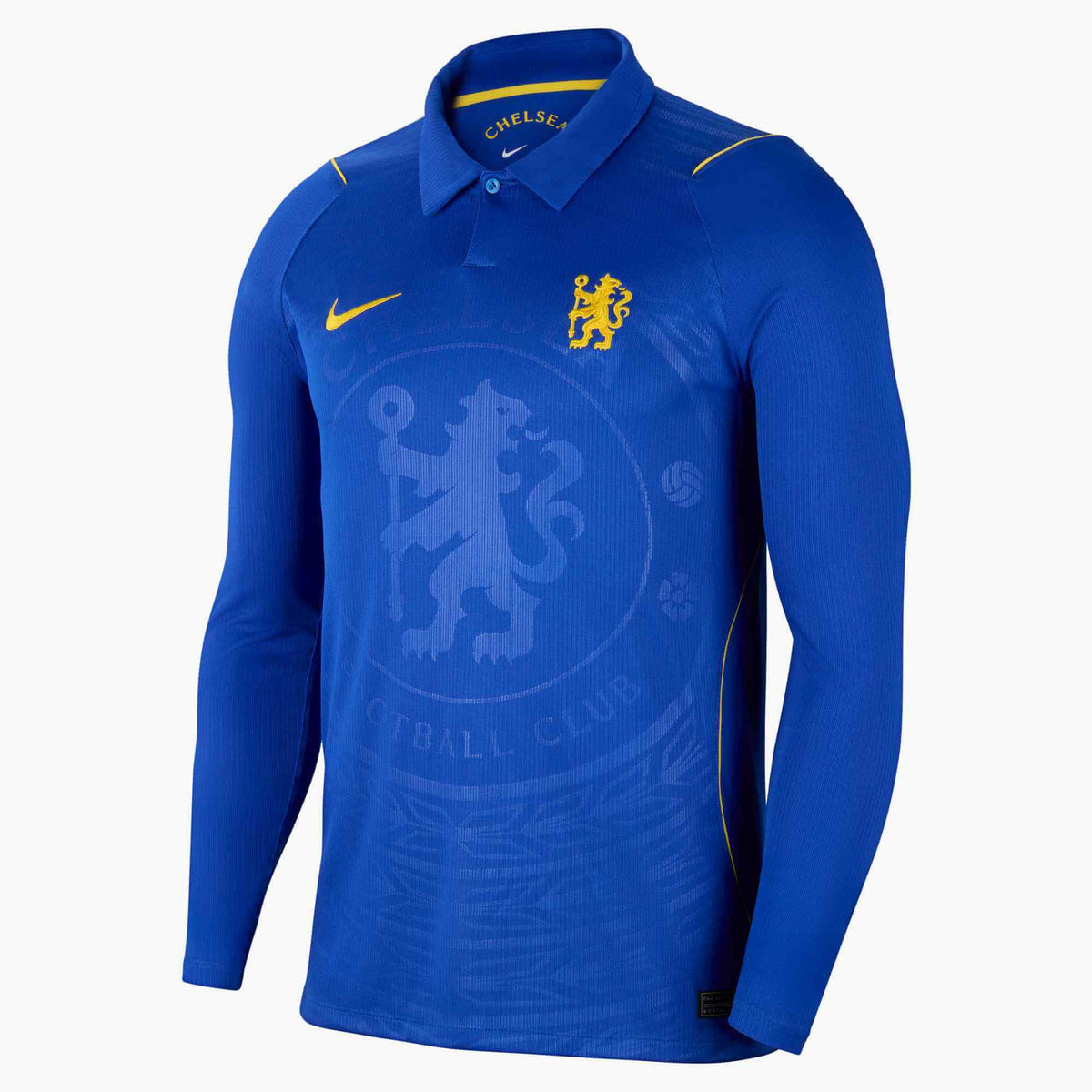 Nike 2026-27 Chelsea Men's Stadium Home Long-Sleeve Soccer Jersey (Front)