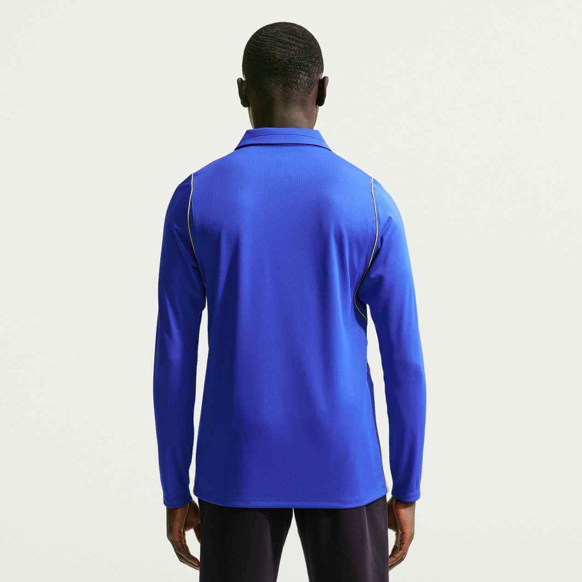 Nike 2026-27 Chelsea Men's Stadium Home Long-Sleeve Soccer Jersey (Model - Back)