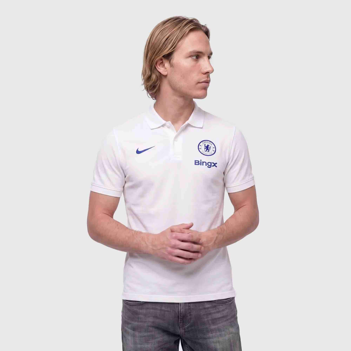 Nike 2026-27 Chelsea Men's The Nike Polo 2.0 (Model - Front)