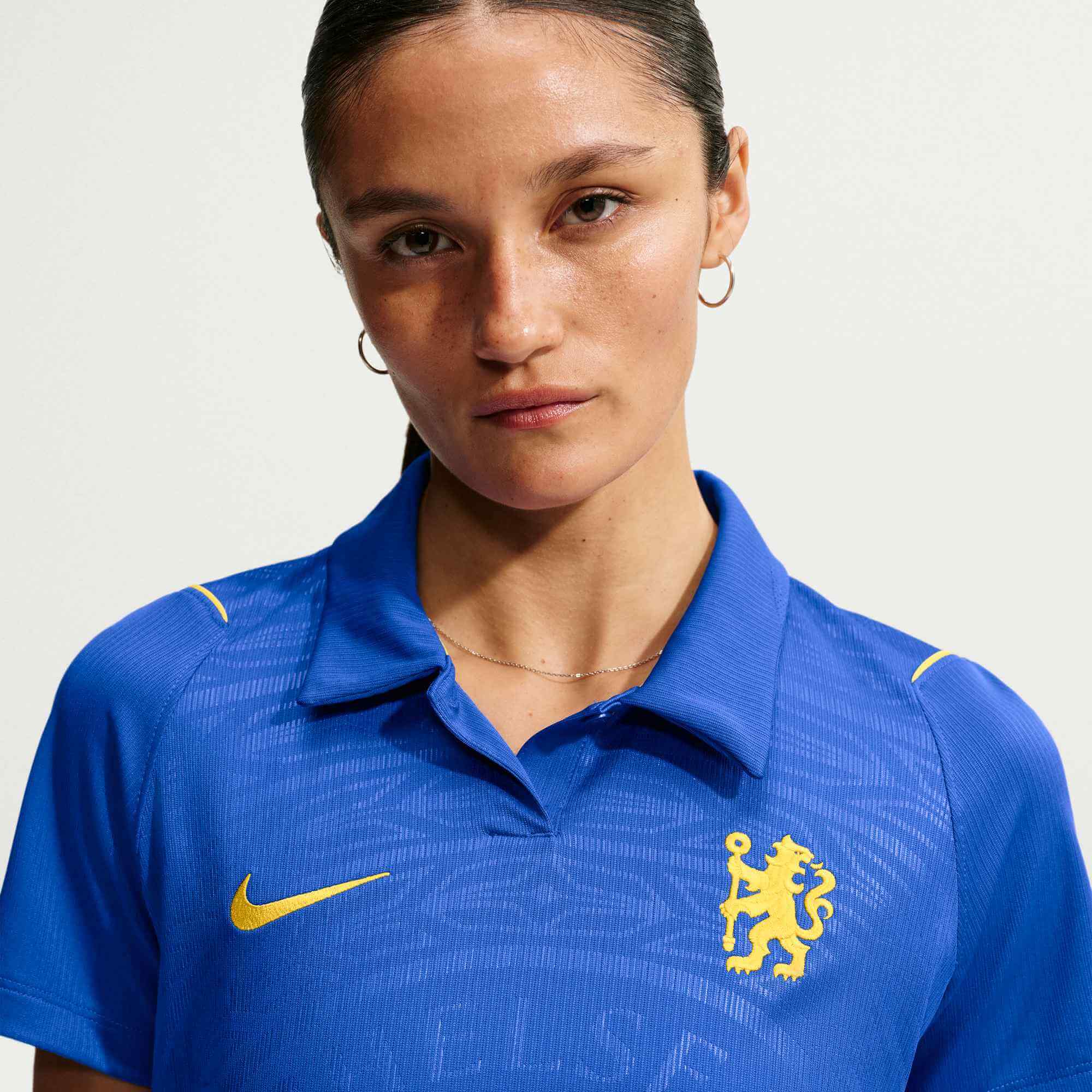 Nike 2026-27 Chelsea Women's Stadium Home Soccer Jersey (Detail 1)