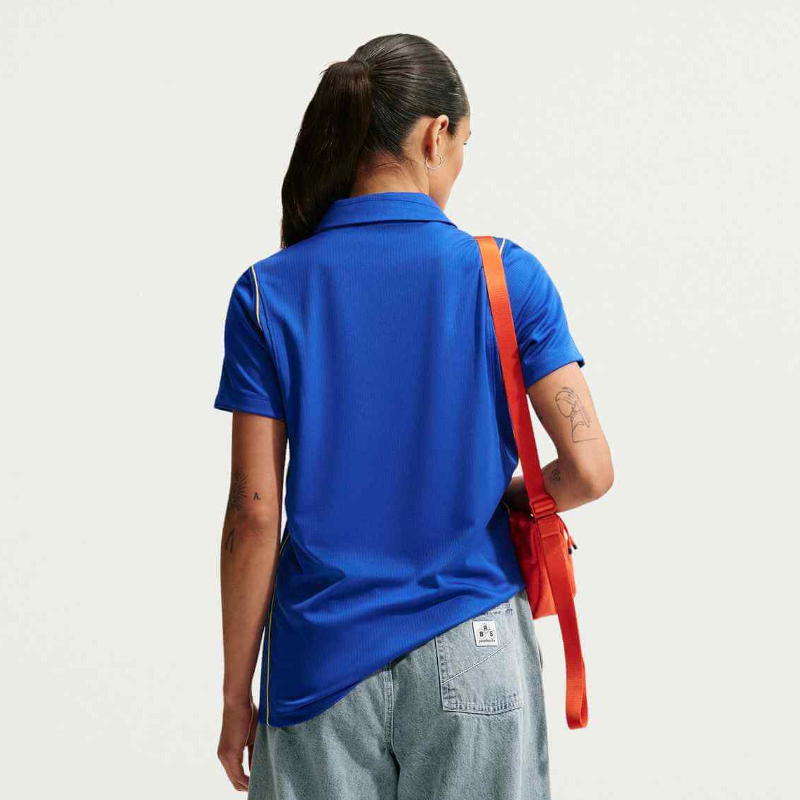 Nike 2026-27 Chelsea Women's Stadium Home Soccer Jersey (Model - Back)