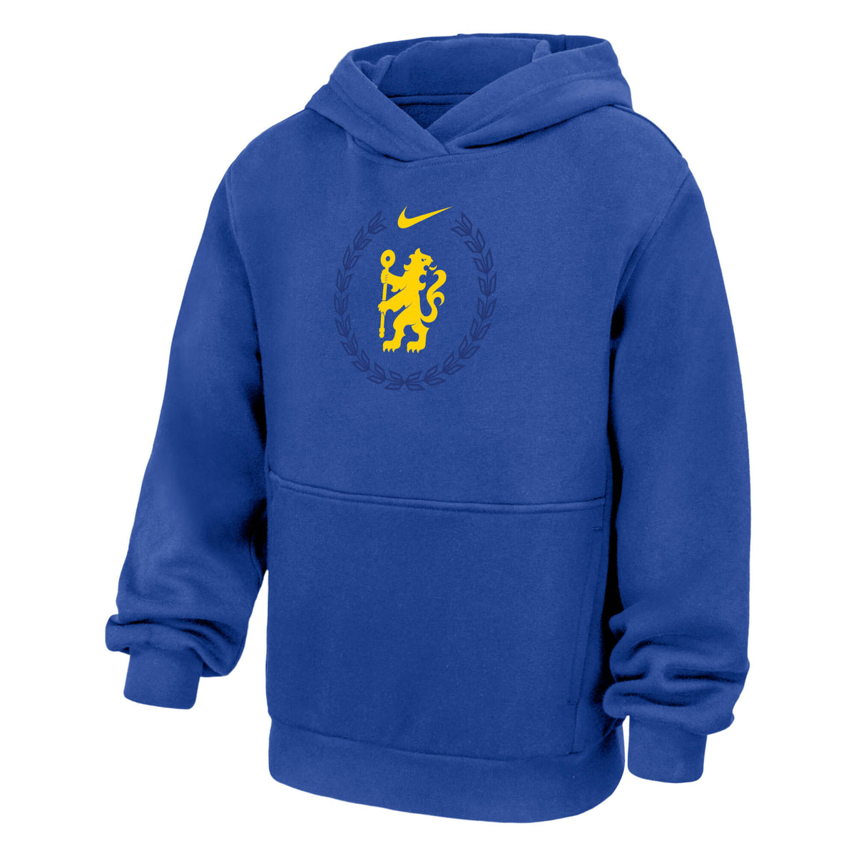 Nike 2026-27 Chelsea Youth Club Fleece Pullover Hoodie (Front)