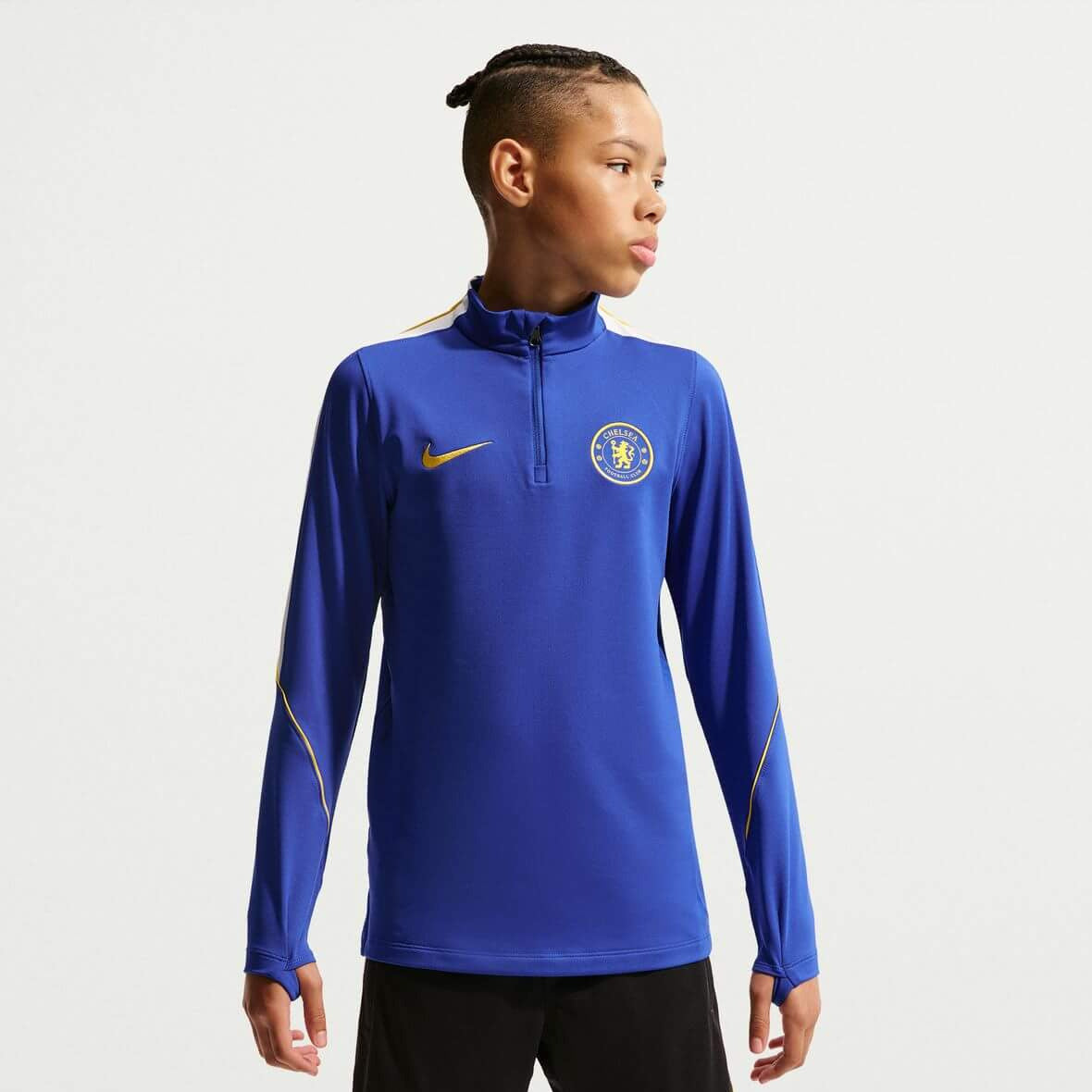 Nike 2026-27 Chelsea Youth DF Strike Drill Top (Model 1 - Front)