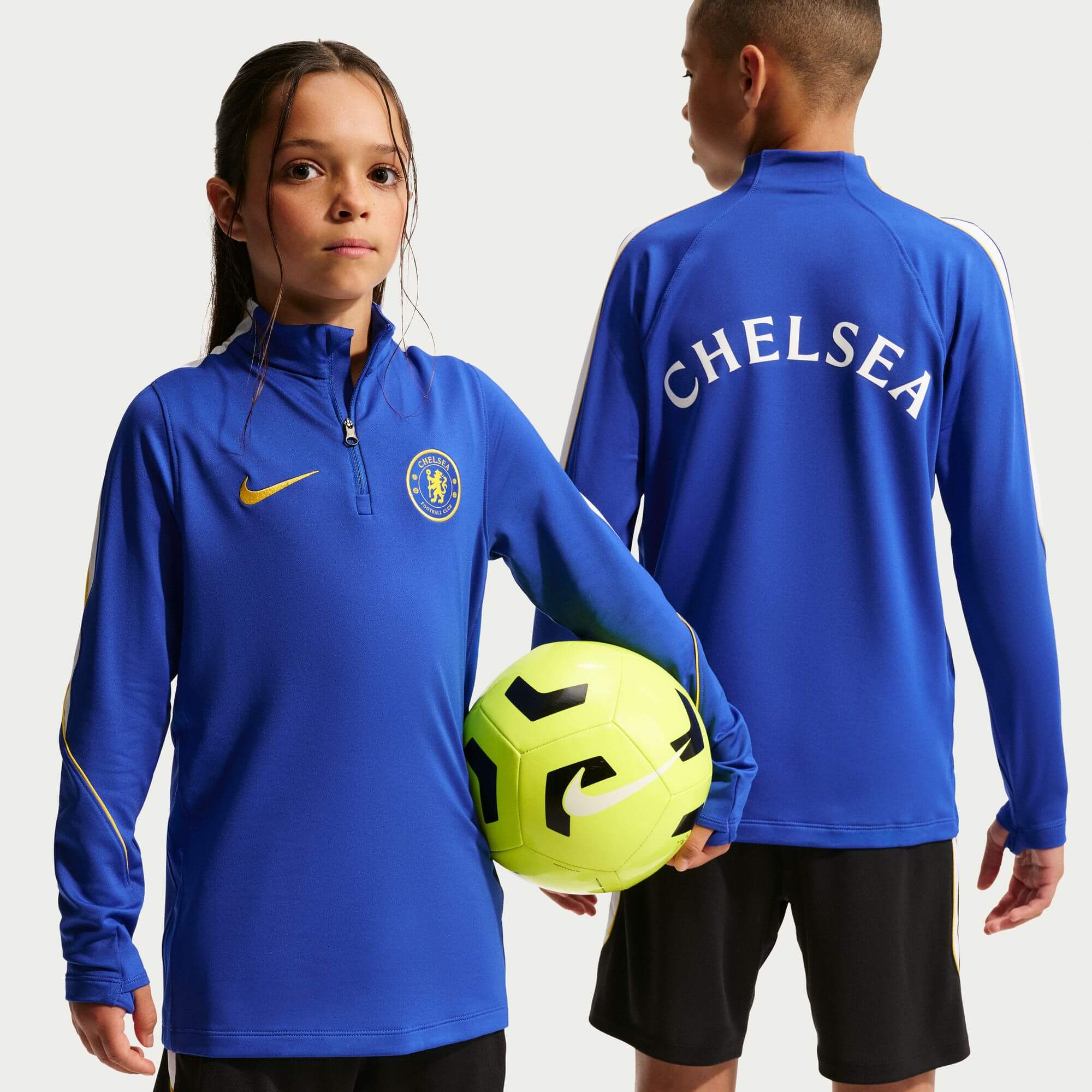 Nike 2026-27 Chelsea Youth DF Strike Drill Top (Models - Front)