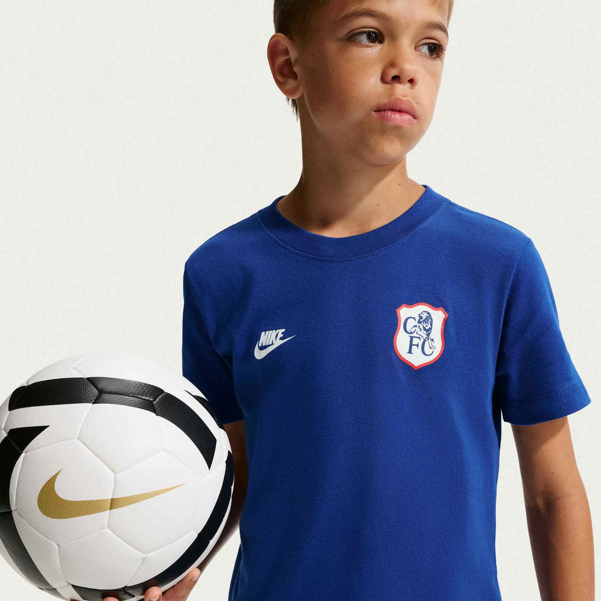 Nike 2026-27 Chelsea Youth Premier Tee (Side)