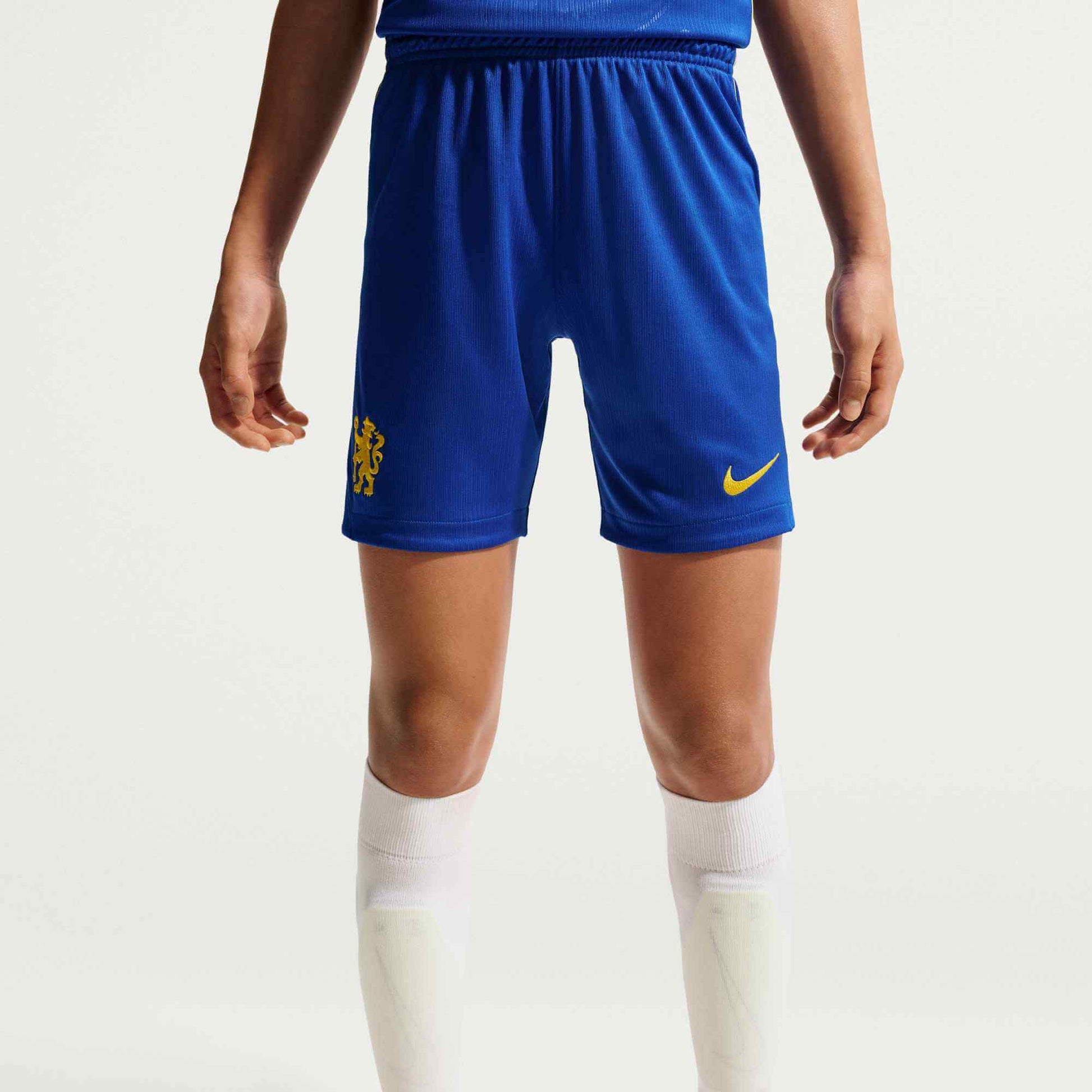 Nike 2026-27 Chelsea Youth Stadium Home Shorts (Model - Front)