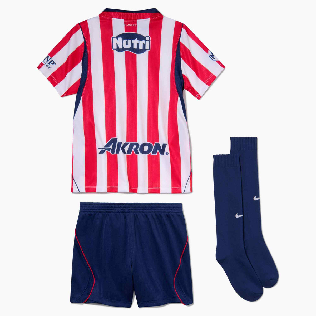 Nike 2026-27 Chivas Little Kid's Stadium Home Kit (Set - Back)