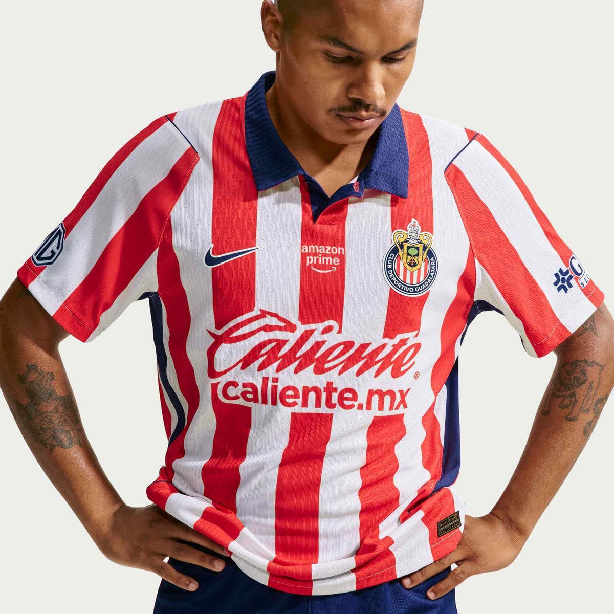 Nike 2026-27 Chivas Men's Authentic Home Soccer Jersey (Detail 1)