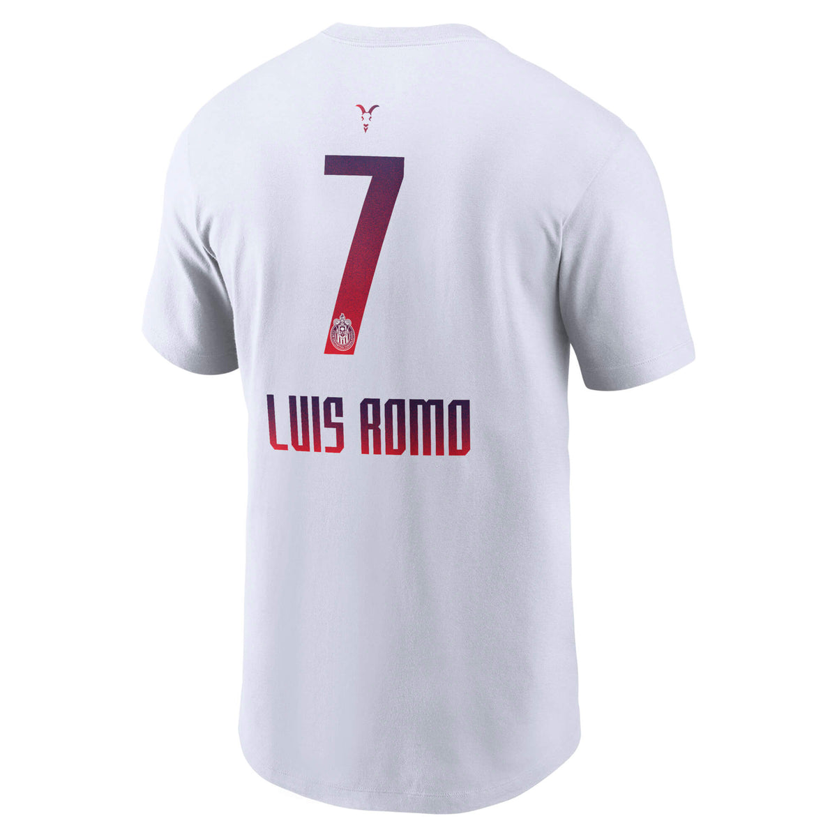 Nike 2026-27 Chivas Men's Core Luis Romo #7 Tee (Back)