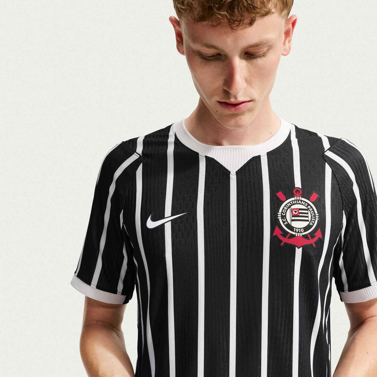 Nike 2026-27 Corinthians Men's Authentic Away Soccer Jersey (Detail 1)