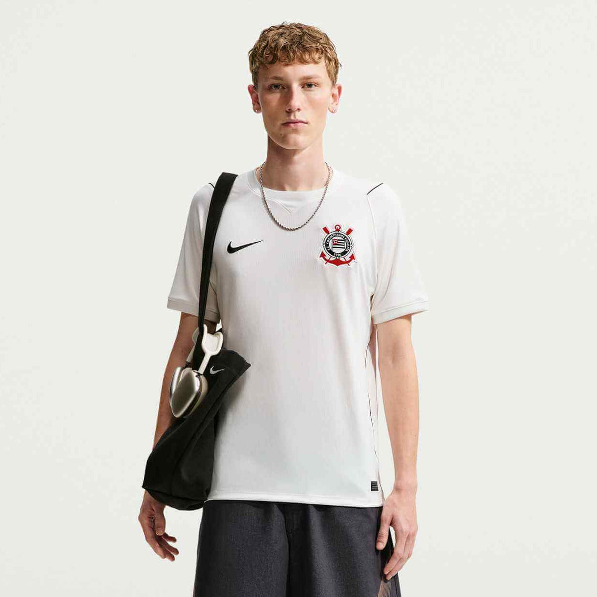Nike 2026-27 Corinthians Men's Stadium Home Soccer Jersey (Model - Front)