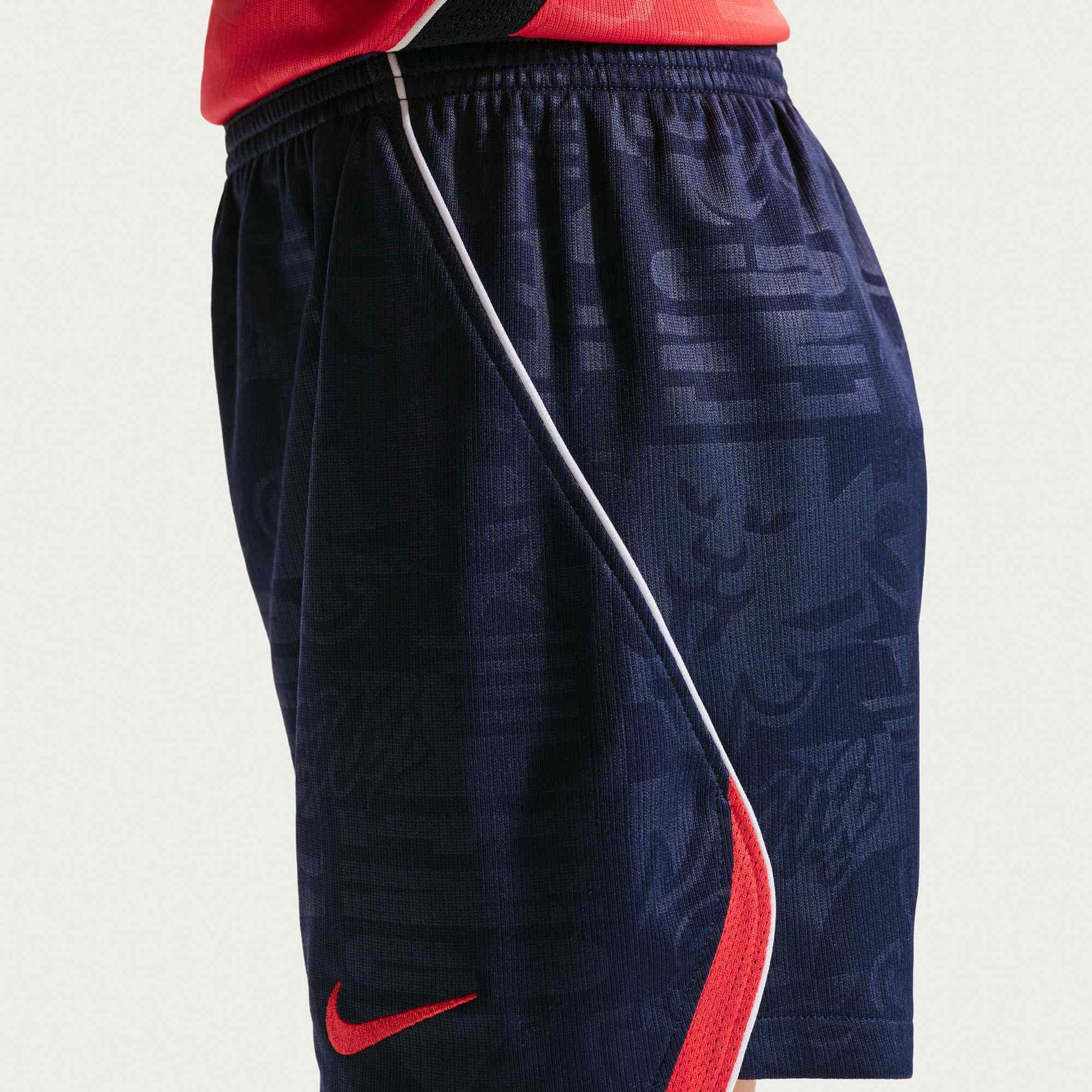 Nike 2026-27 England Little Kids' Stadium Away Kit (Shorts - Side)