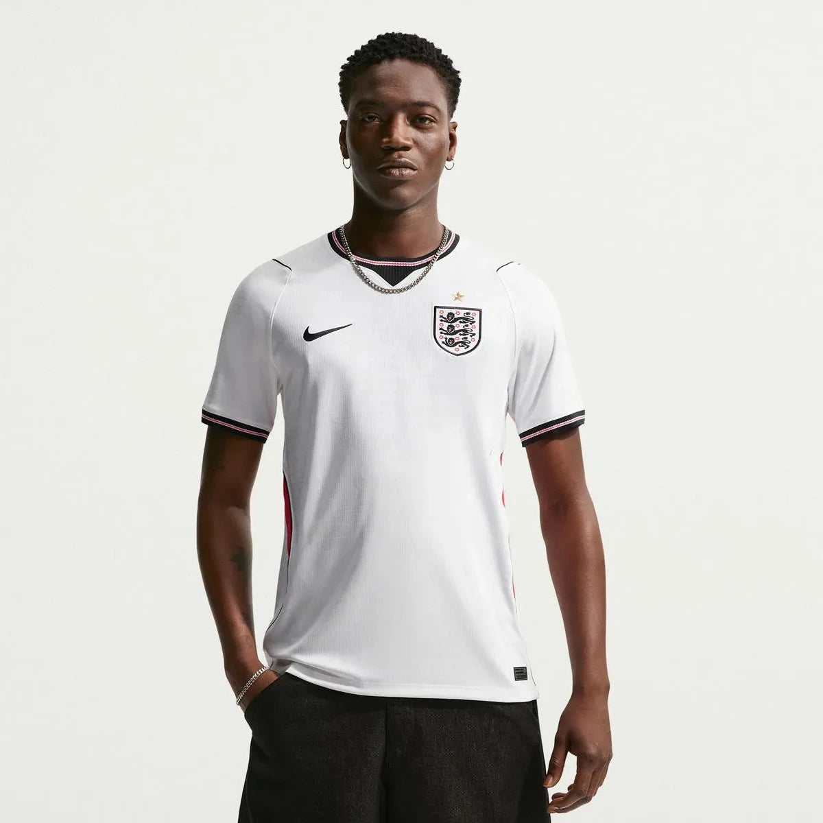 Nike 2026-27 England Men's Stadium Home Soccer Jersey