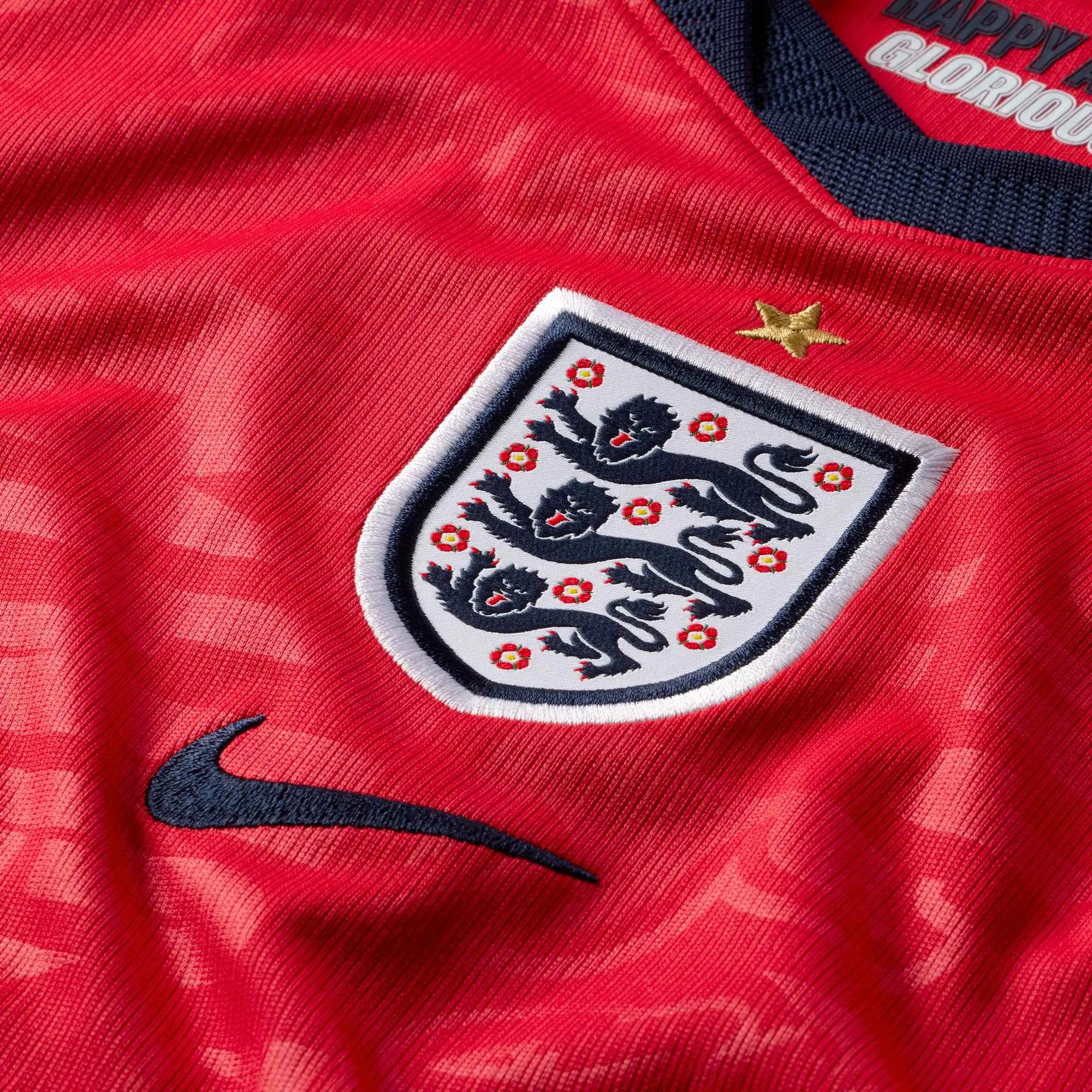 Nike 2026-27 England Youth Stadium Away Soccer Jersey (Detail 5)