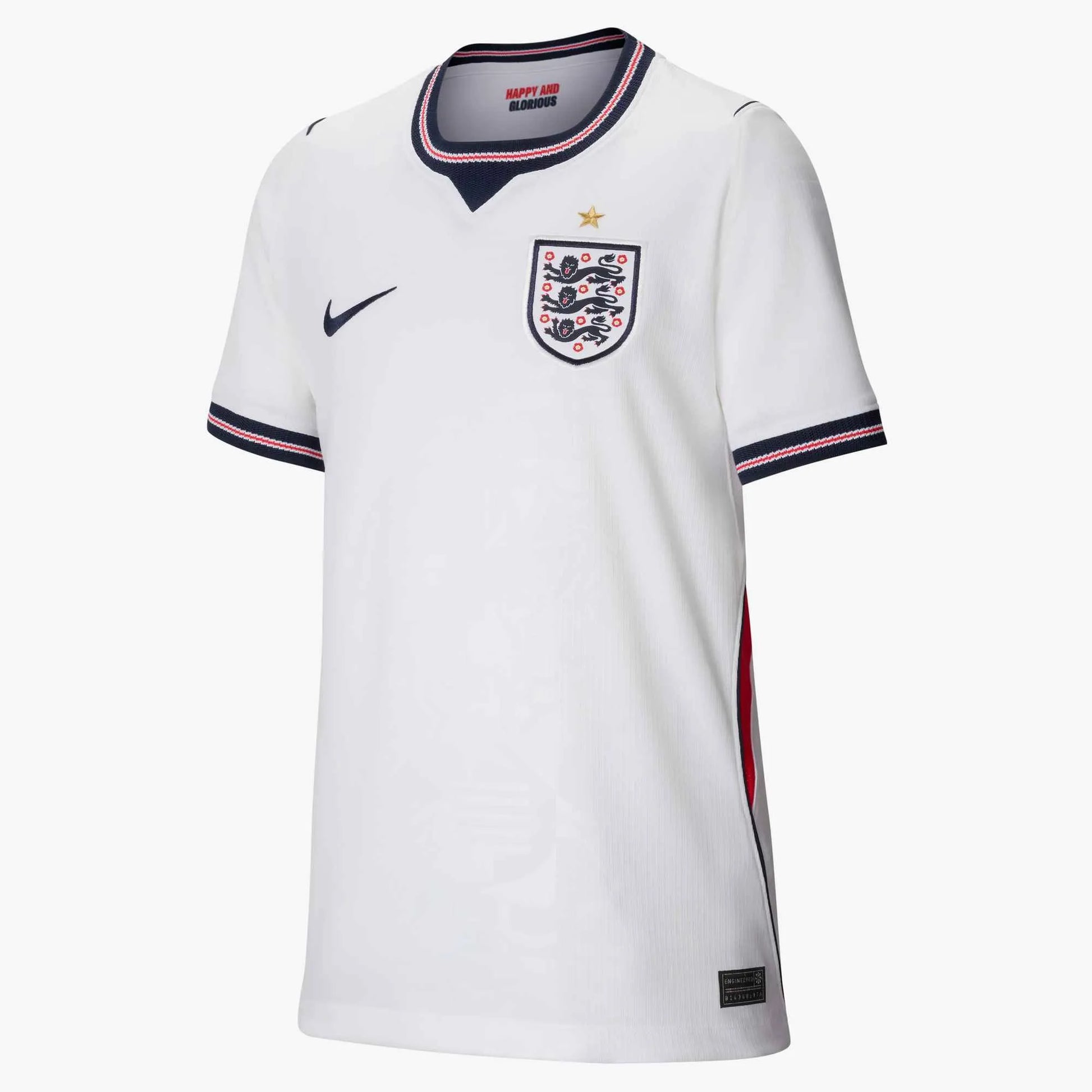 Nike 2026-27 England Youth Stadium Home Soccer Jersey (Front)
