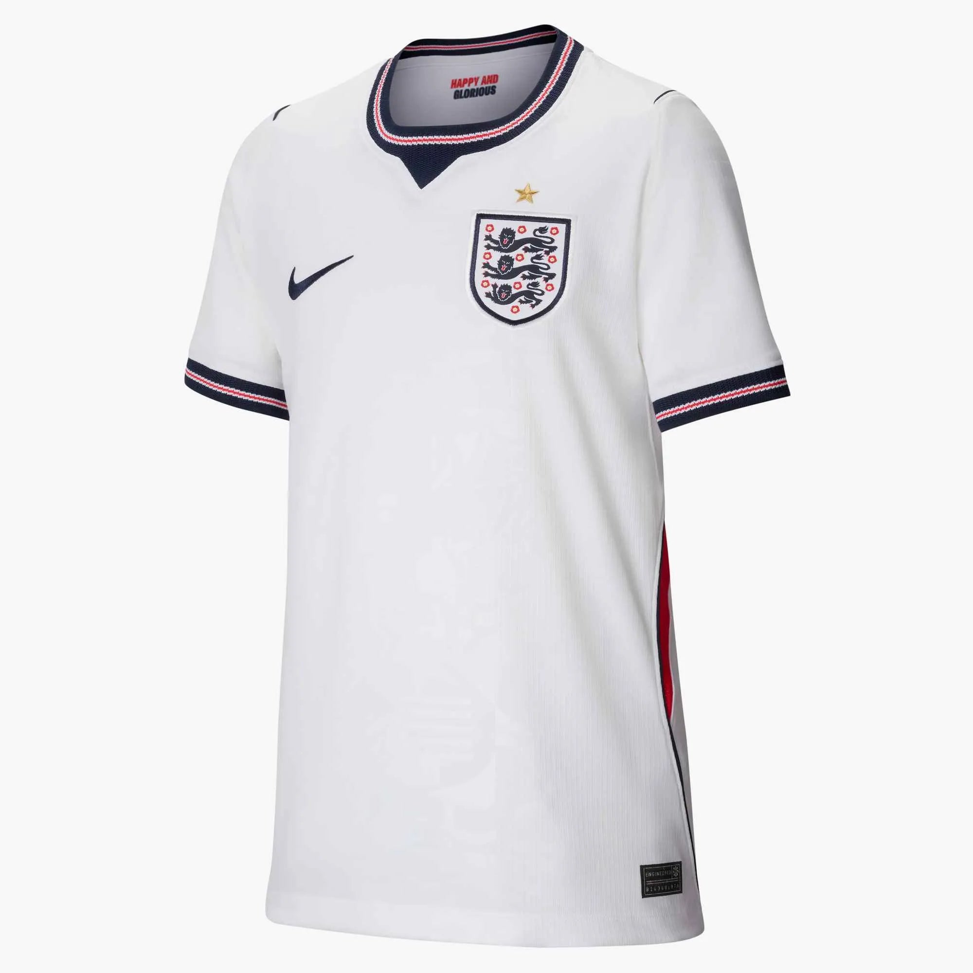 Nike 2026-27 England Youth Stadium Home Soccer Jersey (Front)