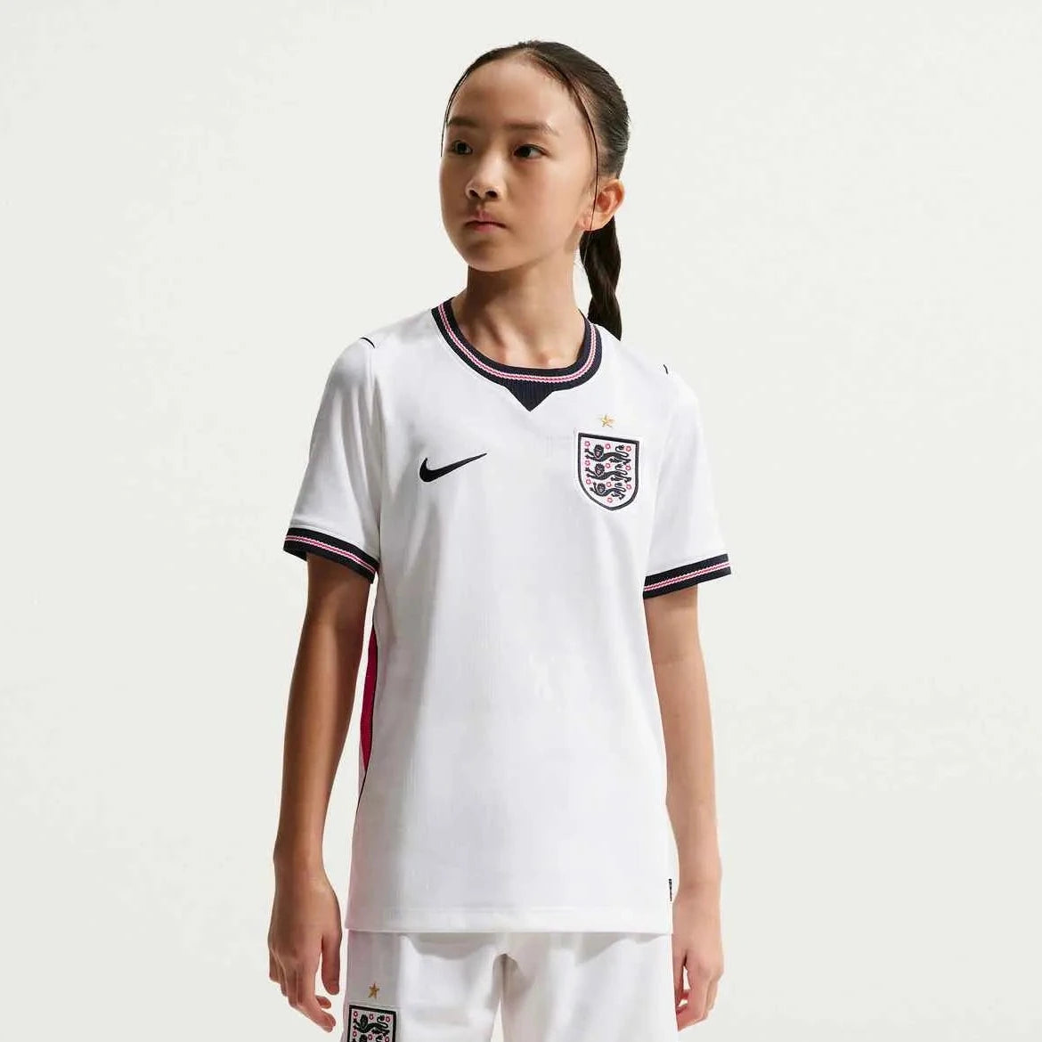 Nike 2026-27 England Youth Stadium Home Soccer Jersey (Model - Front)