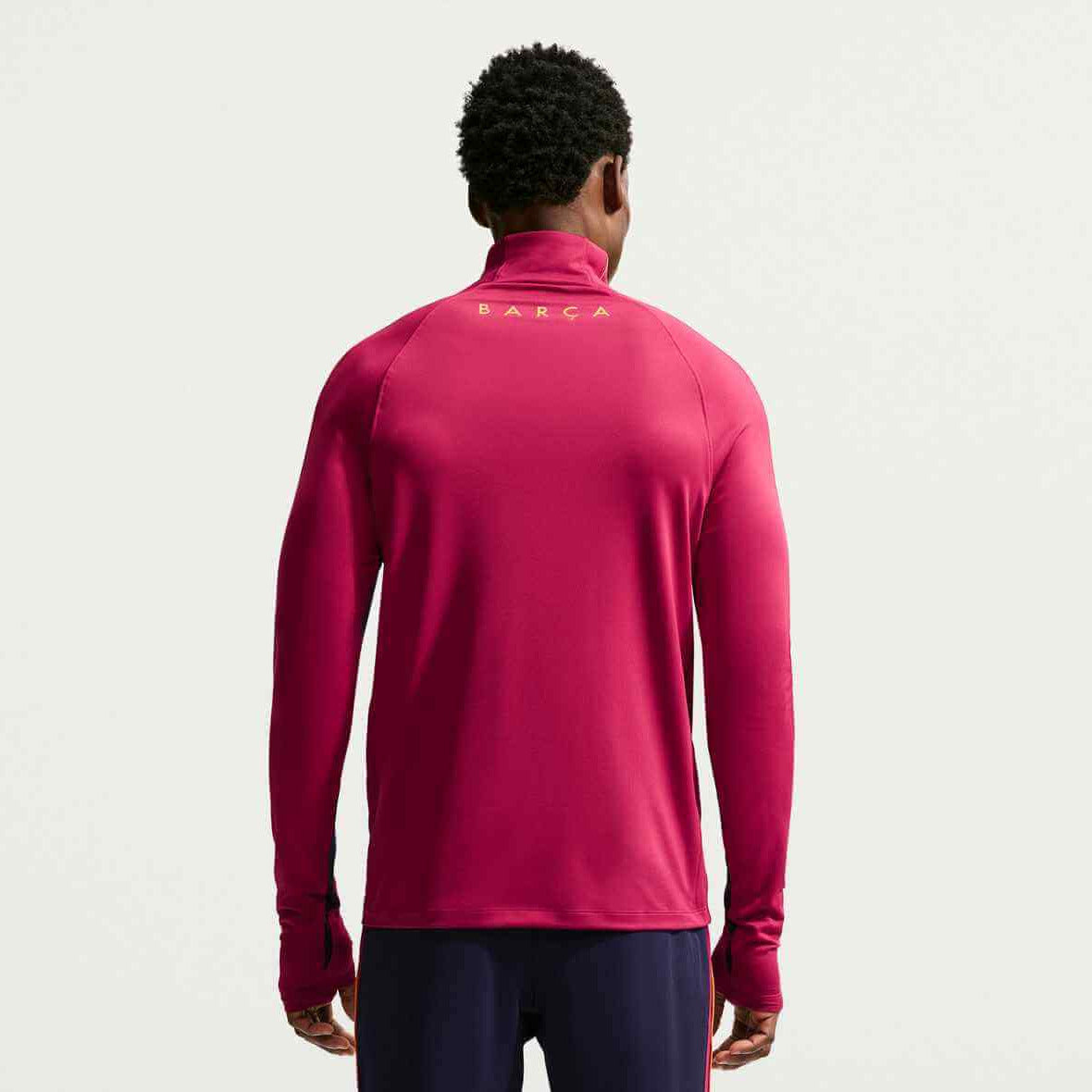 Nike 2026-27 FC Barcelona Men's Dri-Fit Strike Drill Top (Model - Back)