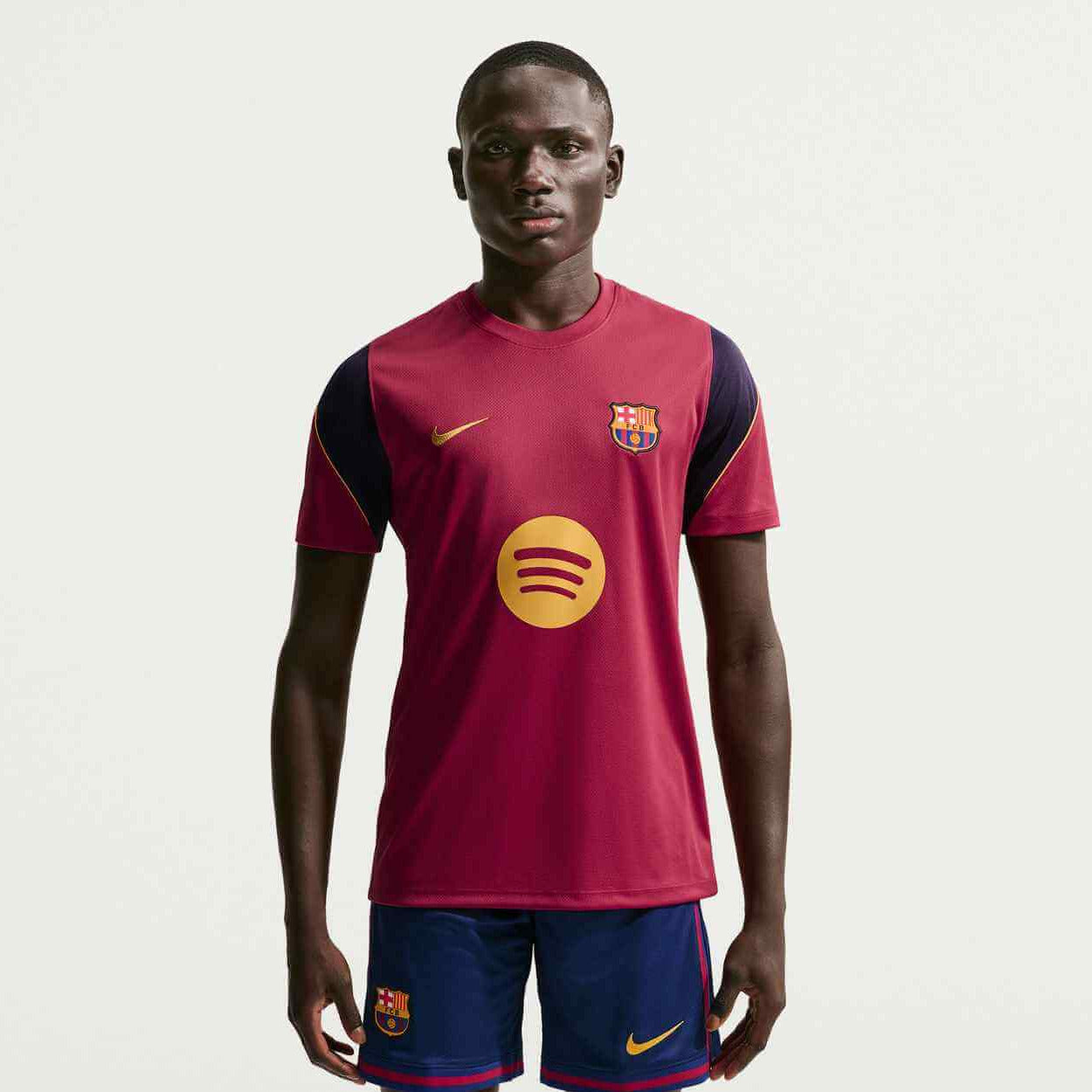 Nike 2026-27 FC Barcelona Men's Dri-Fit Strike Top (Model - Front)