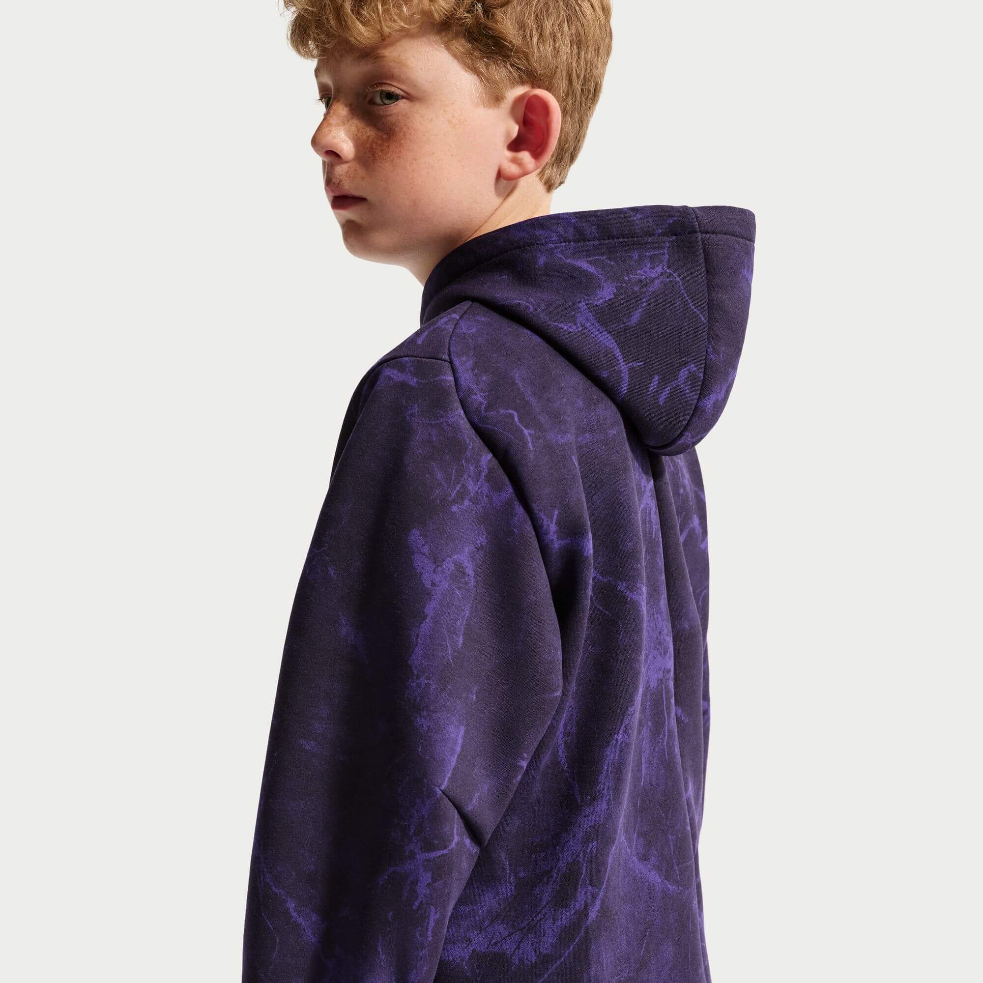 Nike 2026-27 FC Barcelona Youth Away Pullover Hoodie (Model 1 - Back)