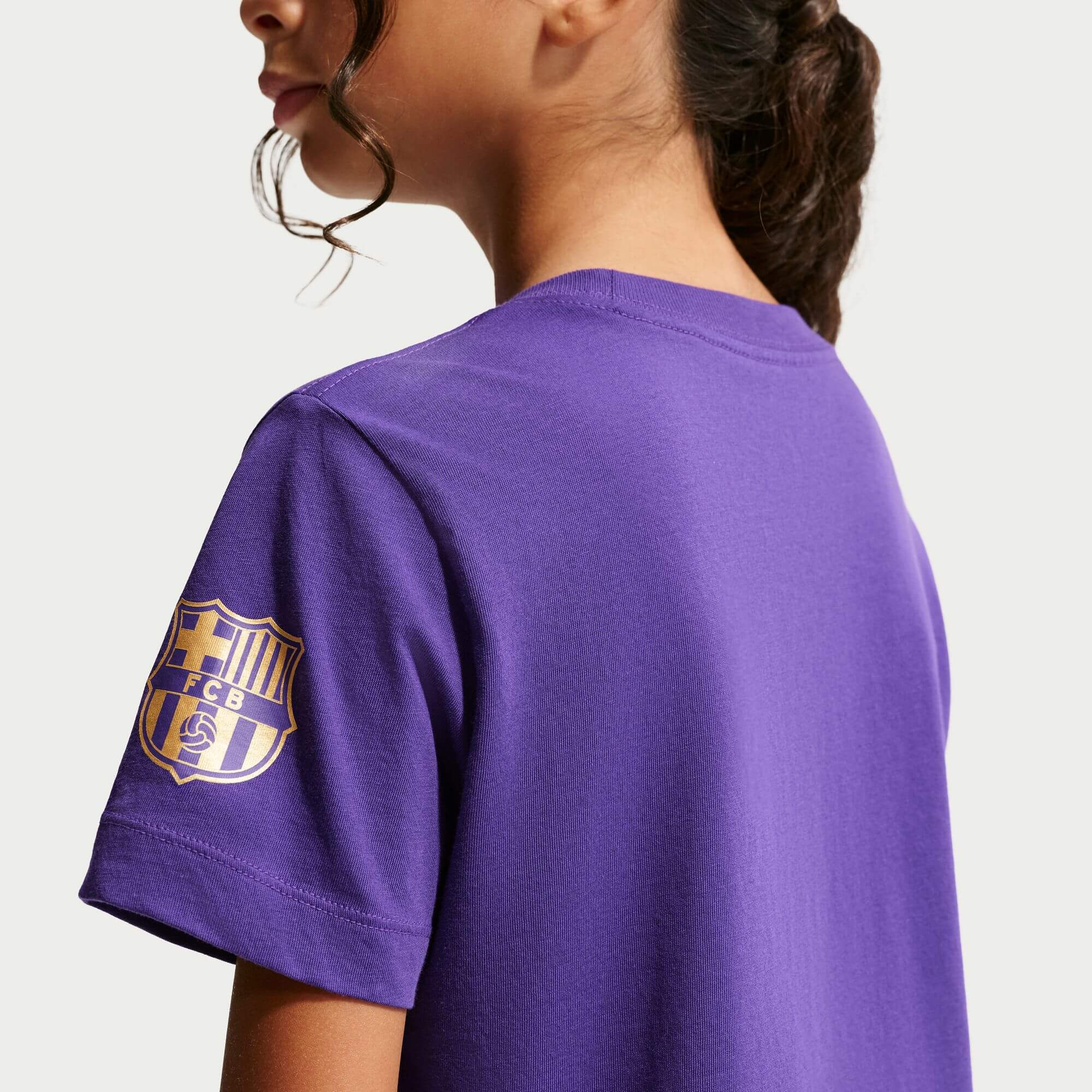 Nike 2026-27 FC Barcelona Youth Kobe Tee (Detail 3)
