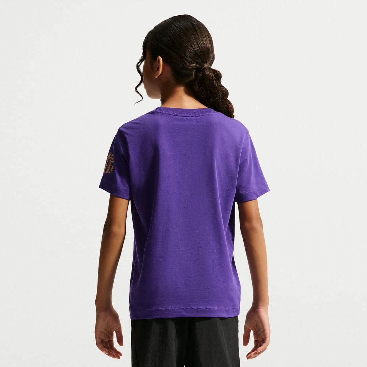 Nike 2026-27 FC Barcelona Youth Kobe Tee (Model - Back)
