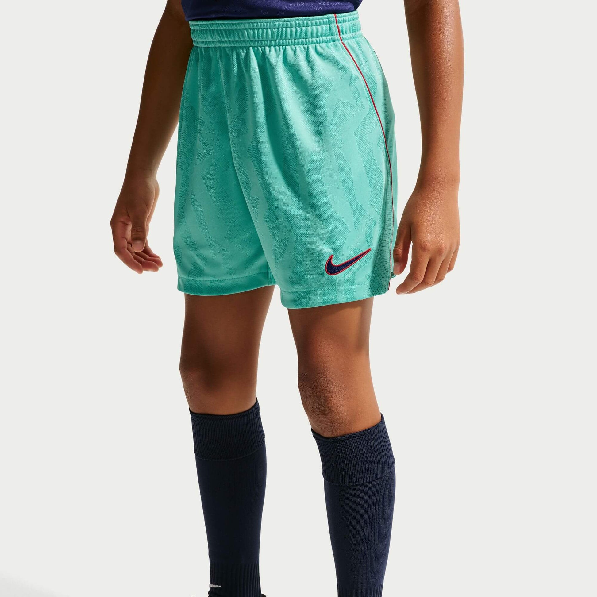 Nike 2026-27 FC Barcelona Youth Stadium Third Shorts (Model - Front)