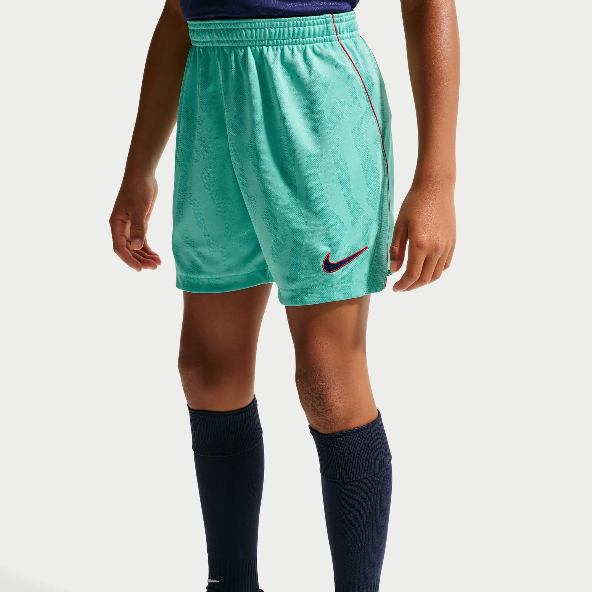 Nike 2026-27 FC Barcelona Youth Stadium Third Shorts (Model - Front)