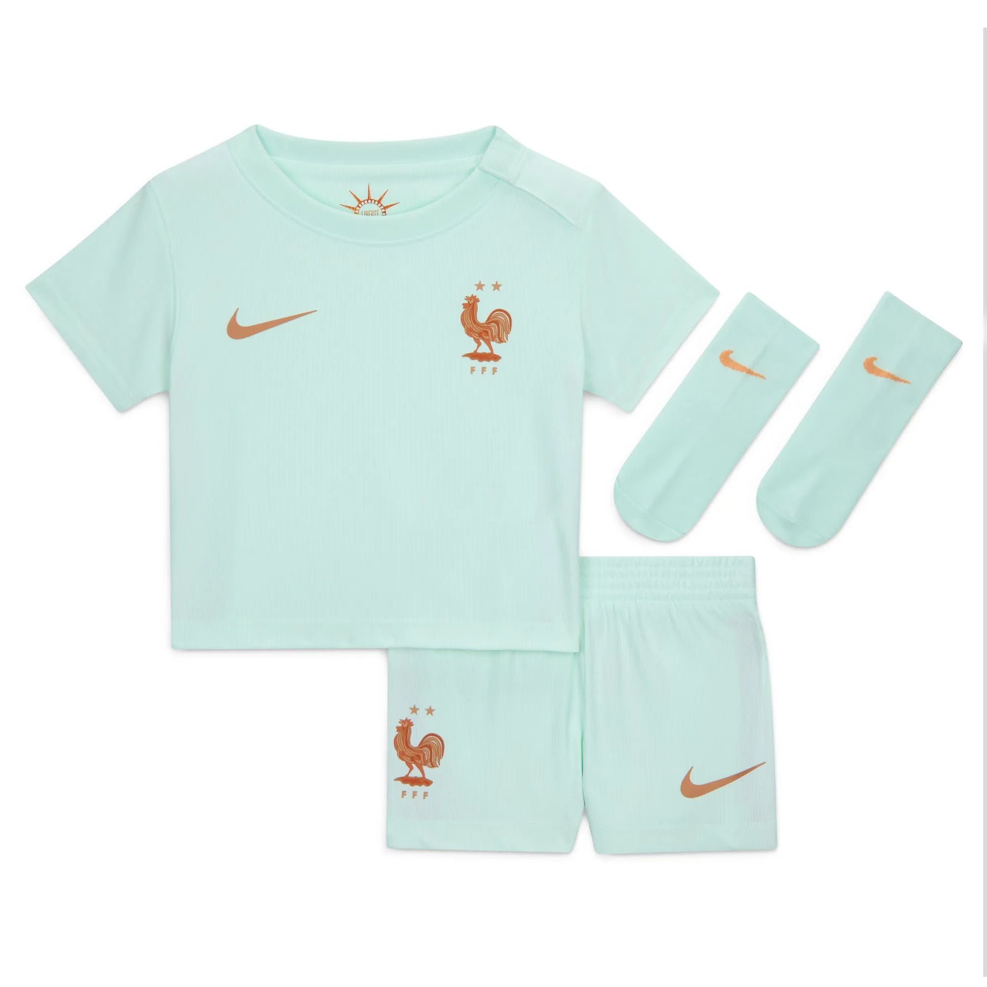 Nike 2026-27 France Infant Away Kit (Set - Front)