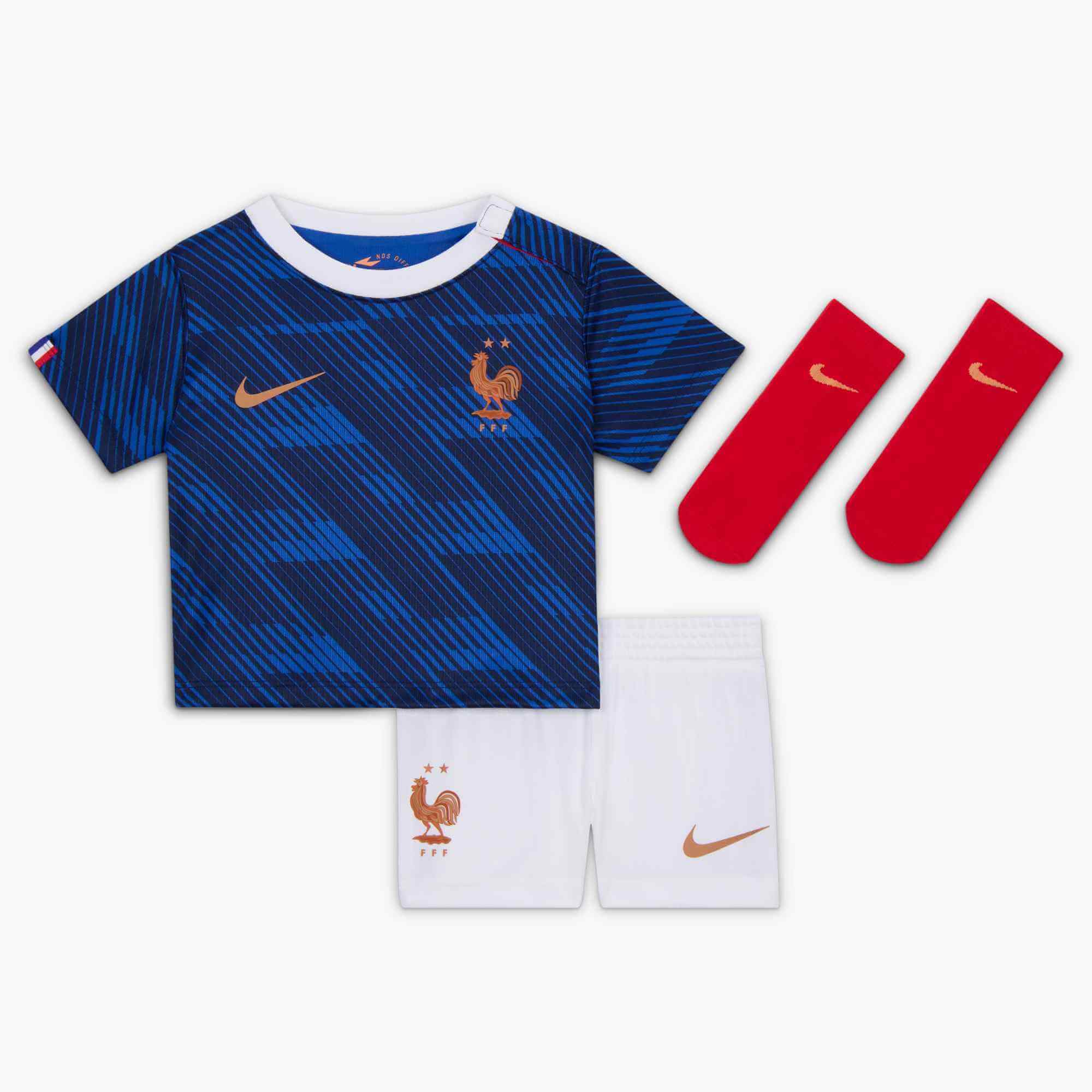 Nike 2026-27 France Infant Home Kit (Set - Front)