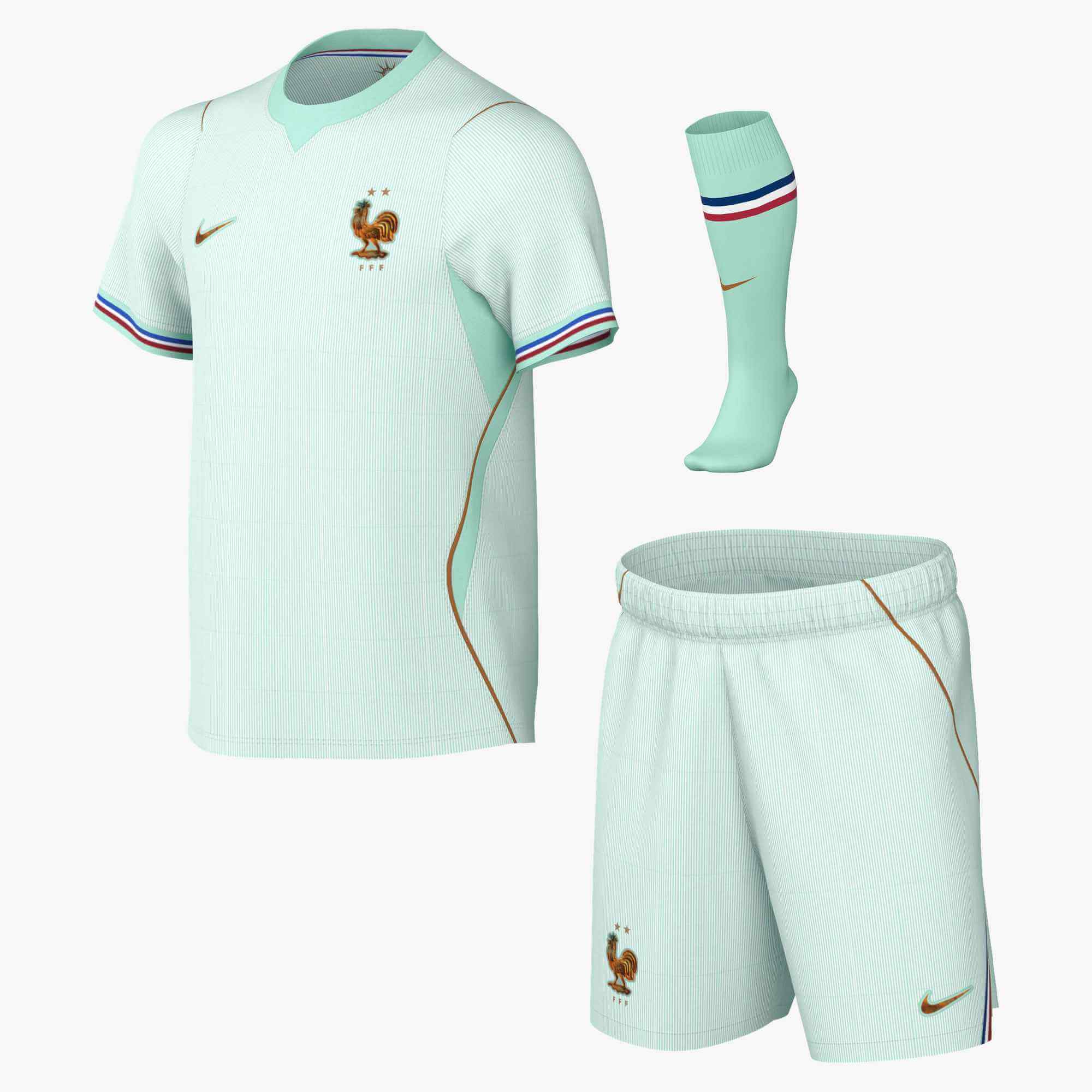 Nike 2026 France Little Kids Stadium Away Kit – ProSoccer