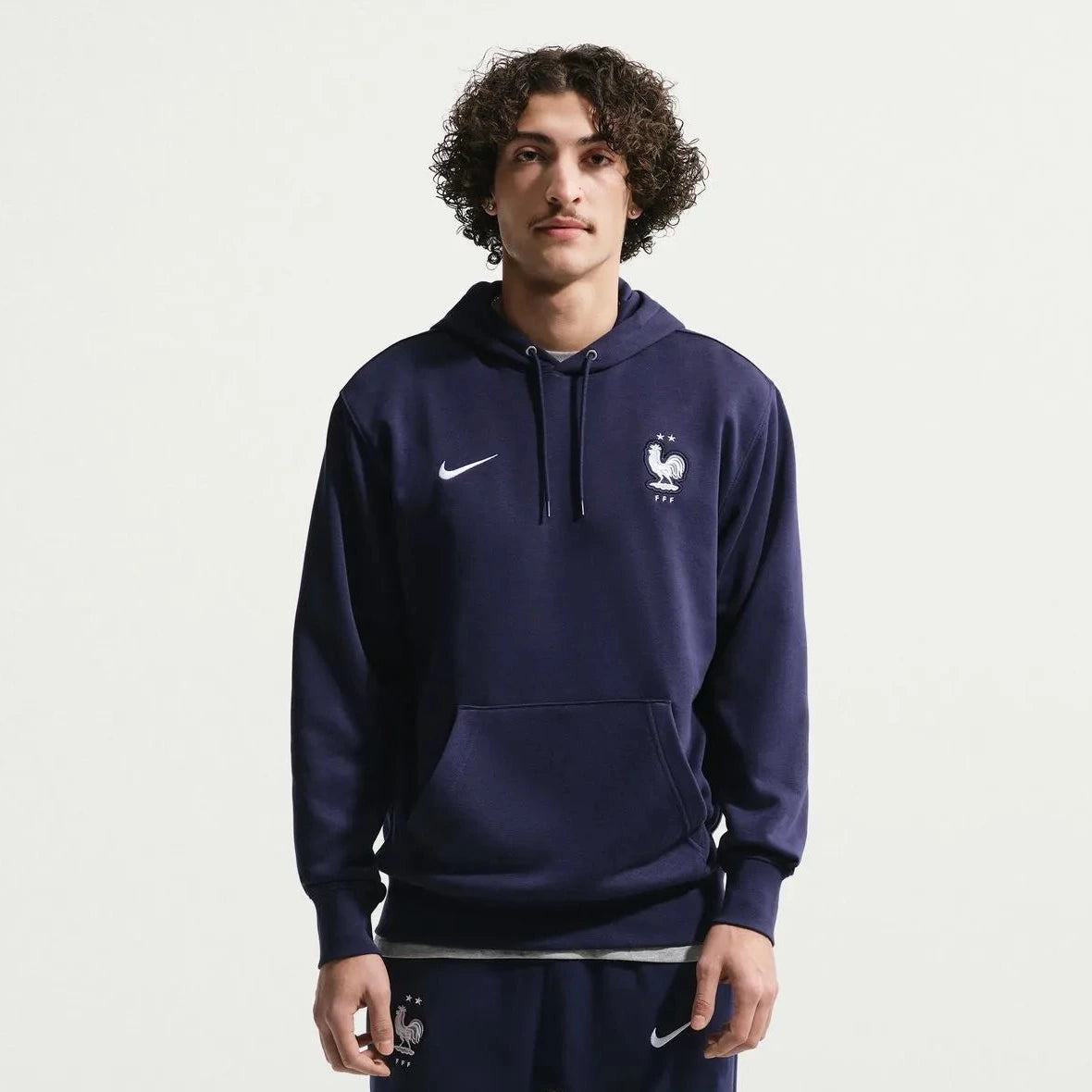 Nike 2026-27 France Men's Club French Terry Pullover Hoodie