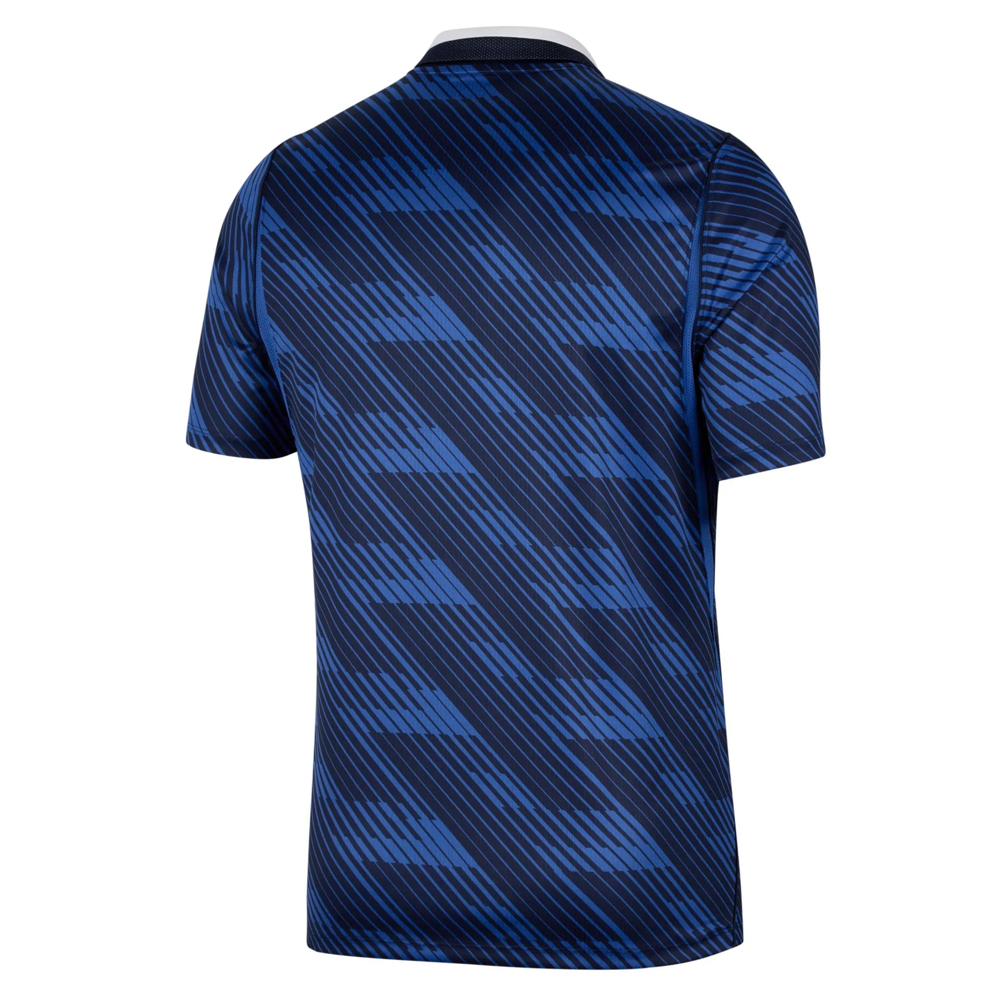 Nike 2026-27 France Men's Stadium Home Soccer Jersey (Back)