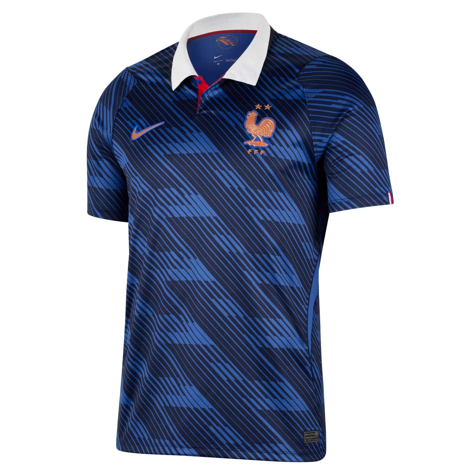 Nike 2026-27 France Men's Stadium Home Soccer Jersey (Front)