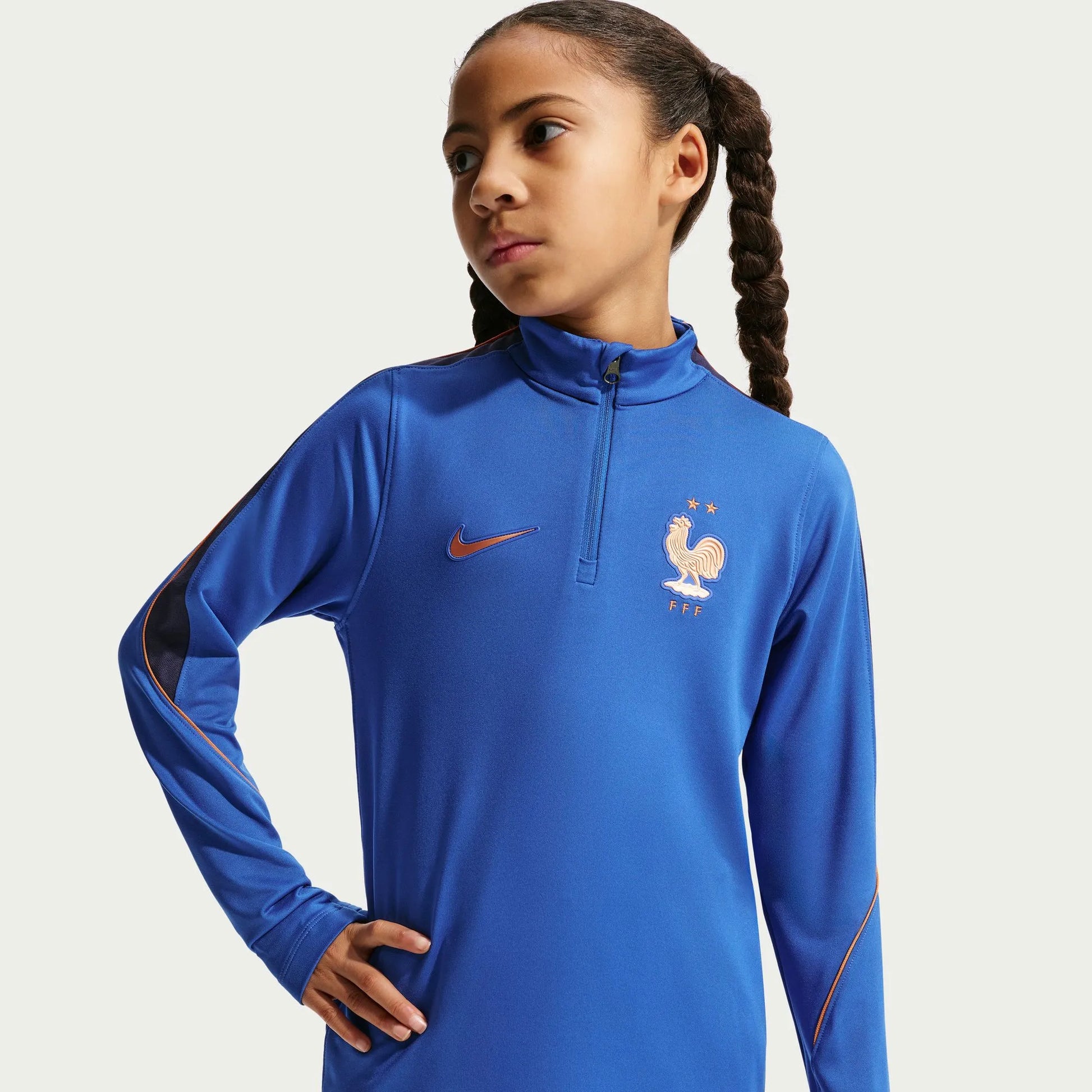 Nike 2026-27 France Youth Strike Drill Top