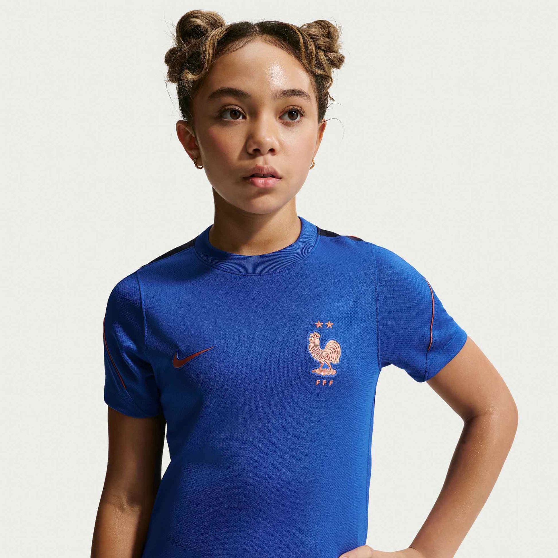 Nike 2026-27 France Youth Strike Top (Detail 1)