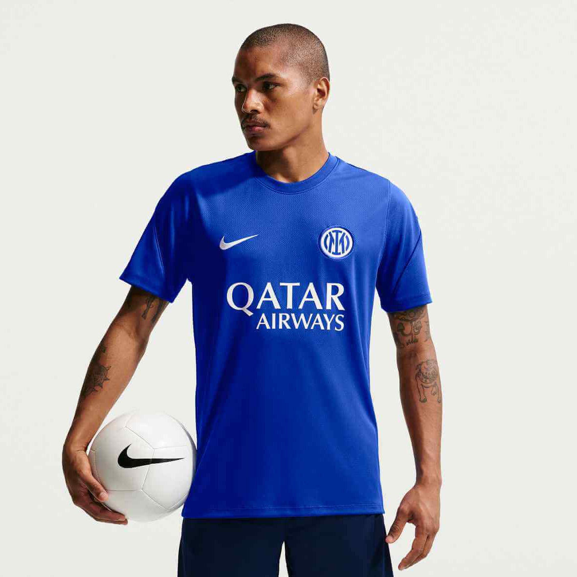 Nike 2026-27 Inter Milan Men's DF Strike Top (Model - Front)