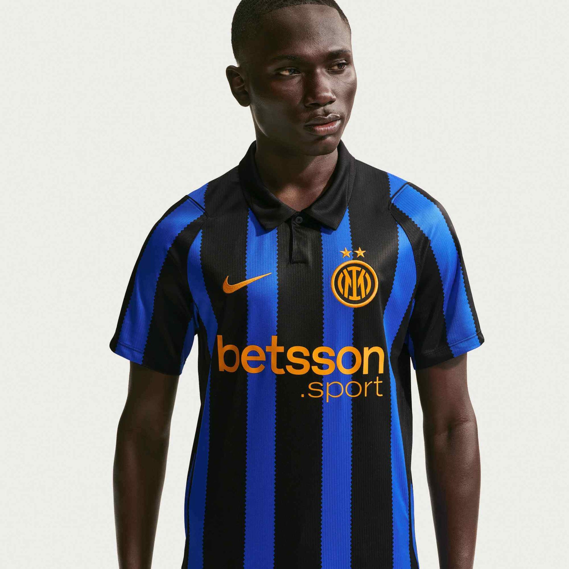 Nike 2026-27 Inter Milan Men's Stadium Home Soccer Jersey (Detail 1)