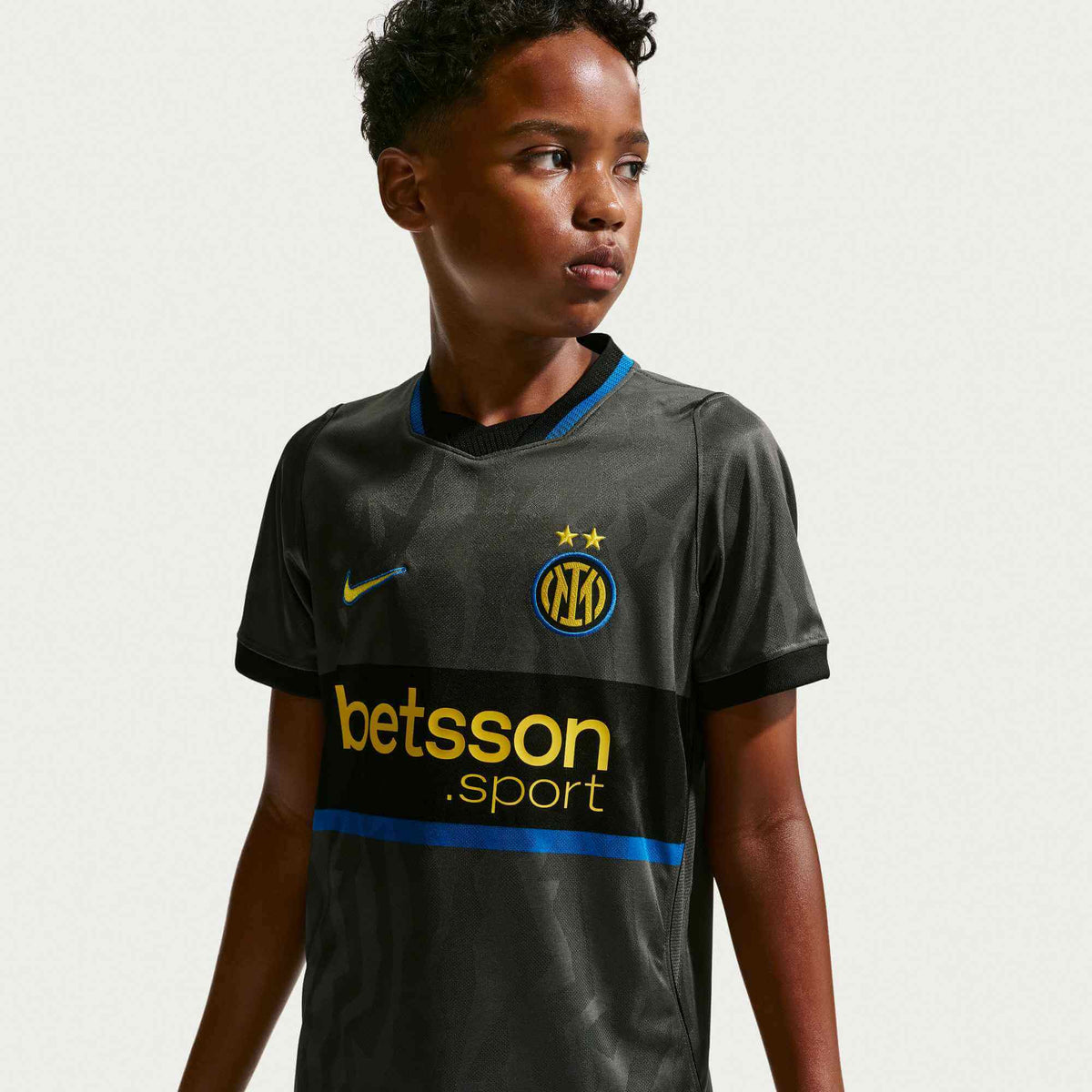 Nike 2026-27 Inter Milan Youth Stadium Third Soccer Jersey (Model 1 - Front)