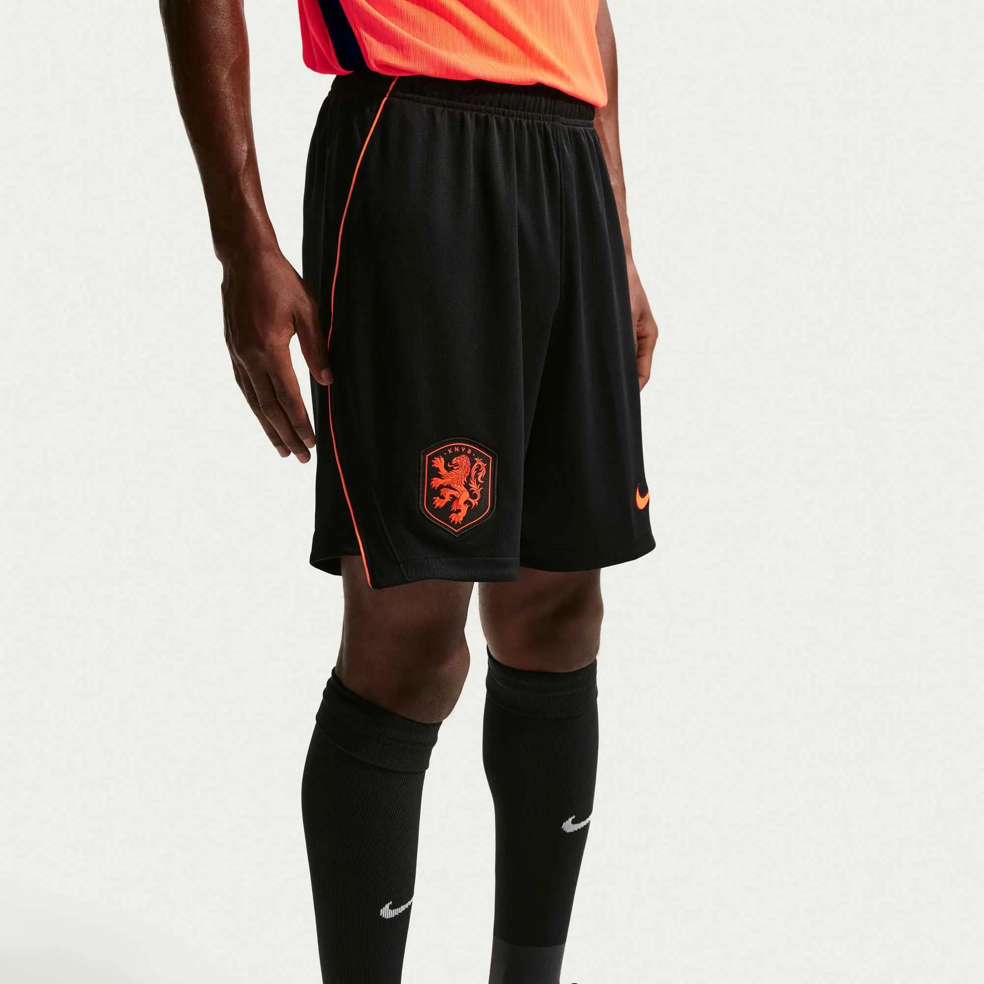 Nike 2026-27 Netherlands Men's Stadium Home Shorts (Front)